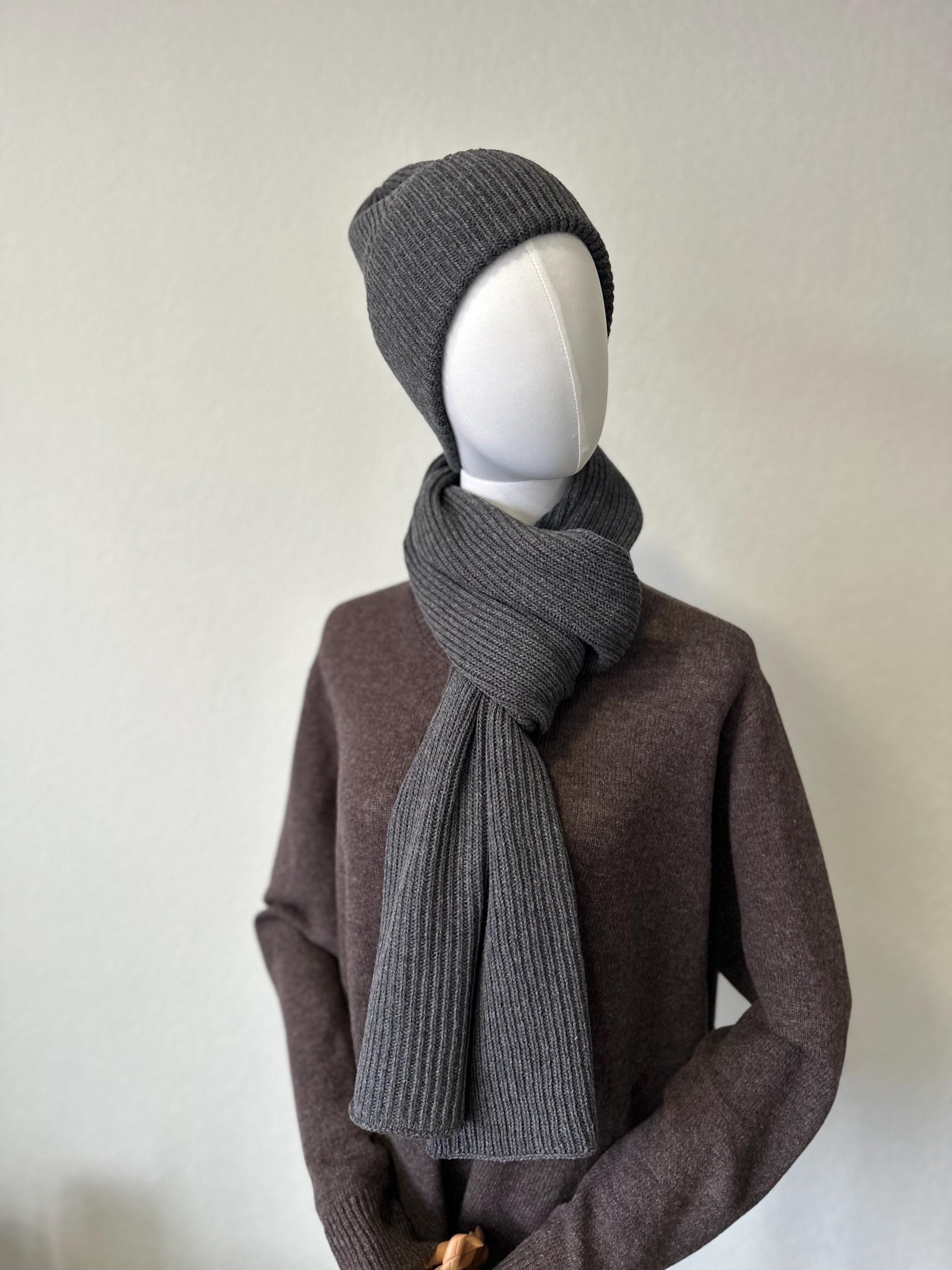 Merino Wool Hat & Scarf Set - additional view 3