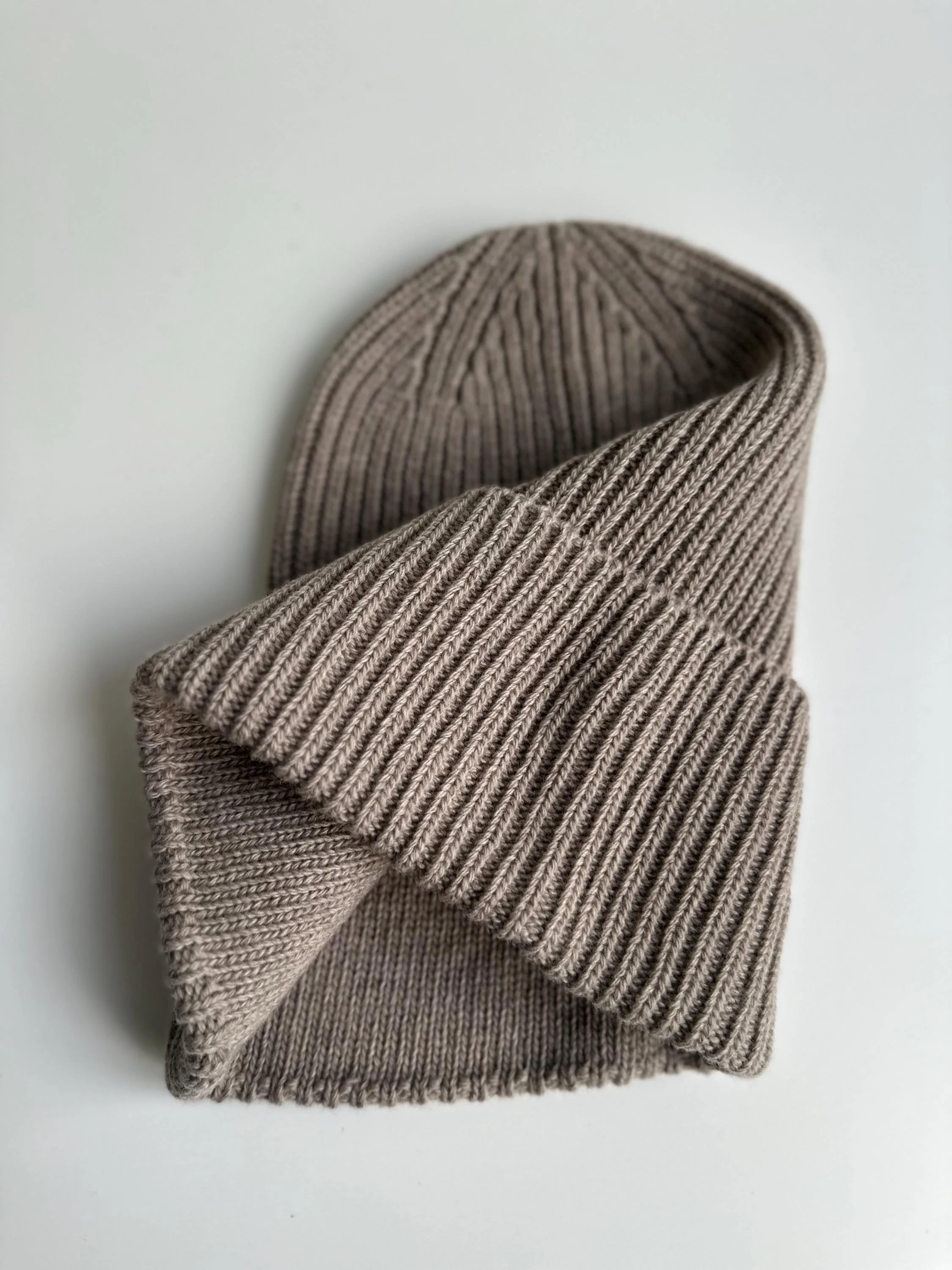 Merino Rib Beanie — 100% Wool, Unisex - additional view 3