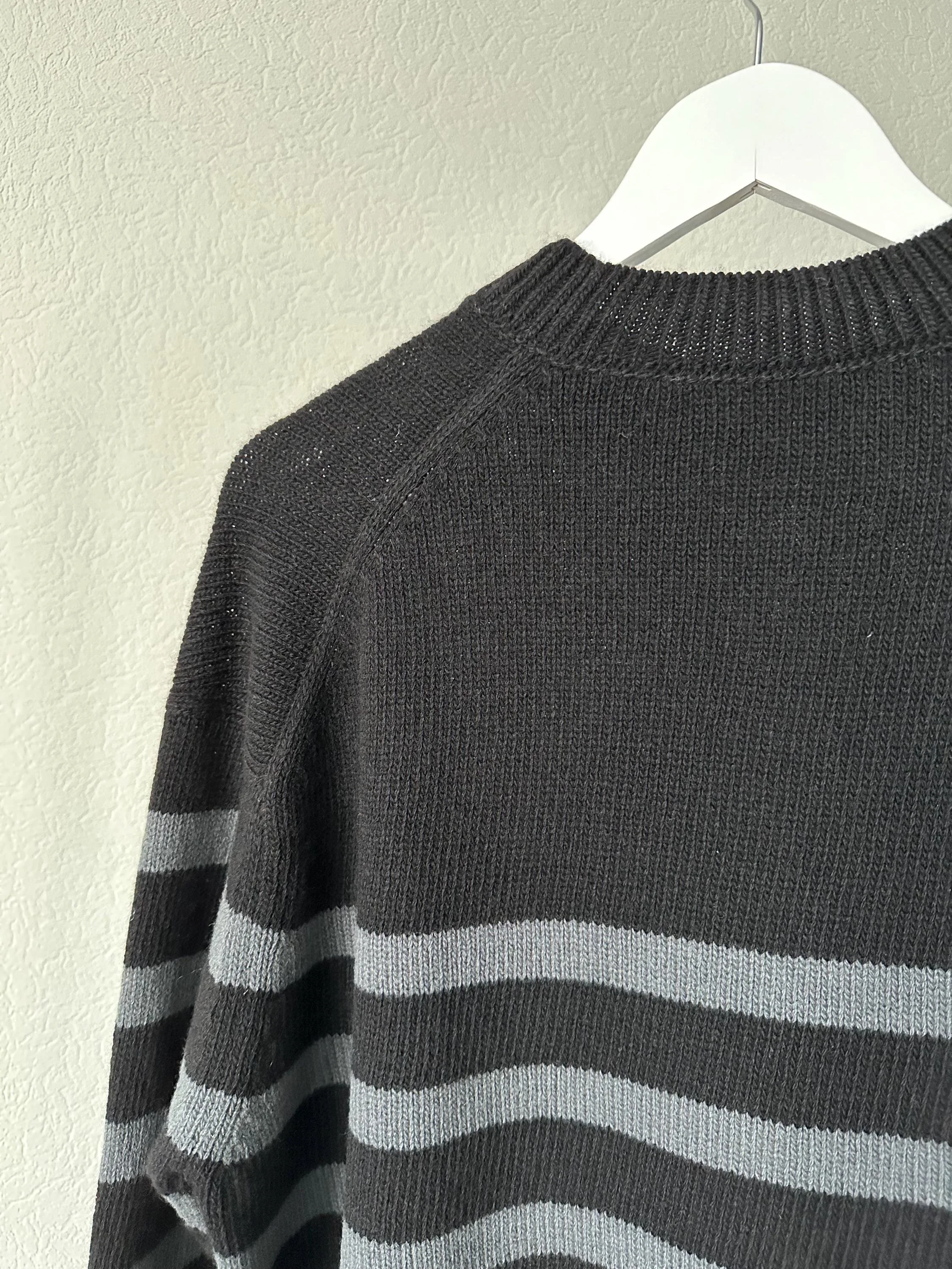 Merino Striped Oversized Sweater — Women’s Jumper - additional view 2