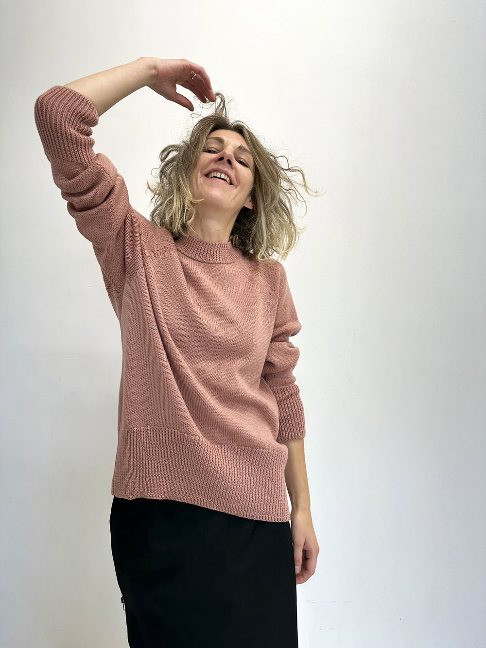 Merino Wool Raglan Sweater