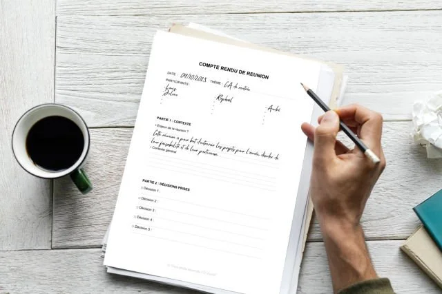 COMPTE RENDU DE RÉUNION