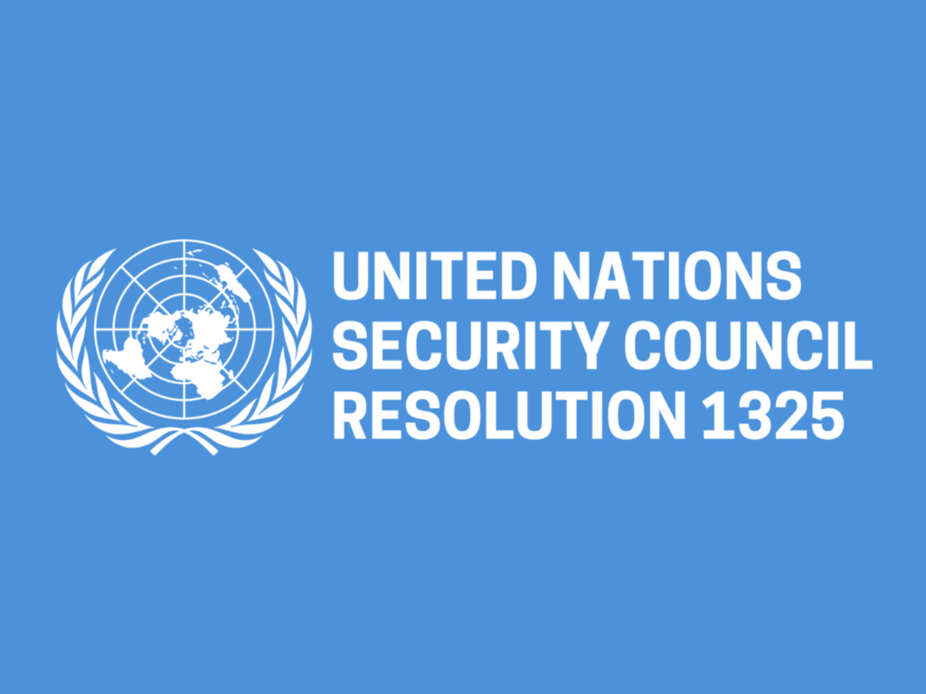 APPG on Women, Peace and Security: Marking the 25th Anniversary of UN Security Council Resolution 1325