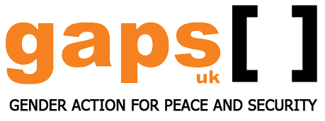 Logo with the word 'gaps' in large orange letters and 'uk' in smaller orange letters below, on a black background.