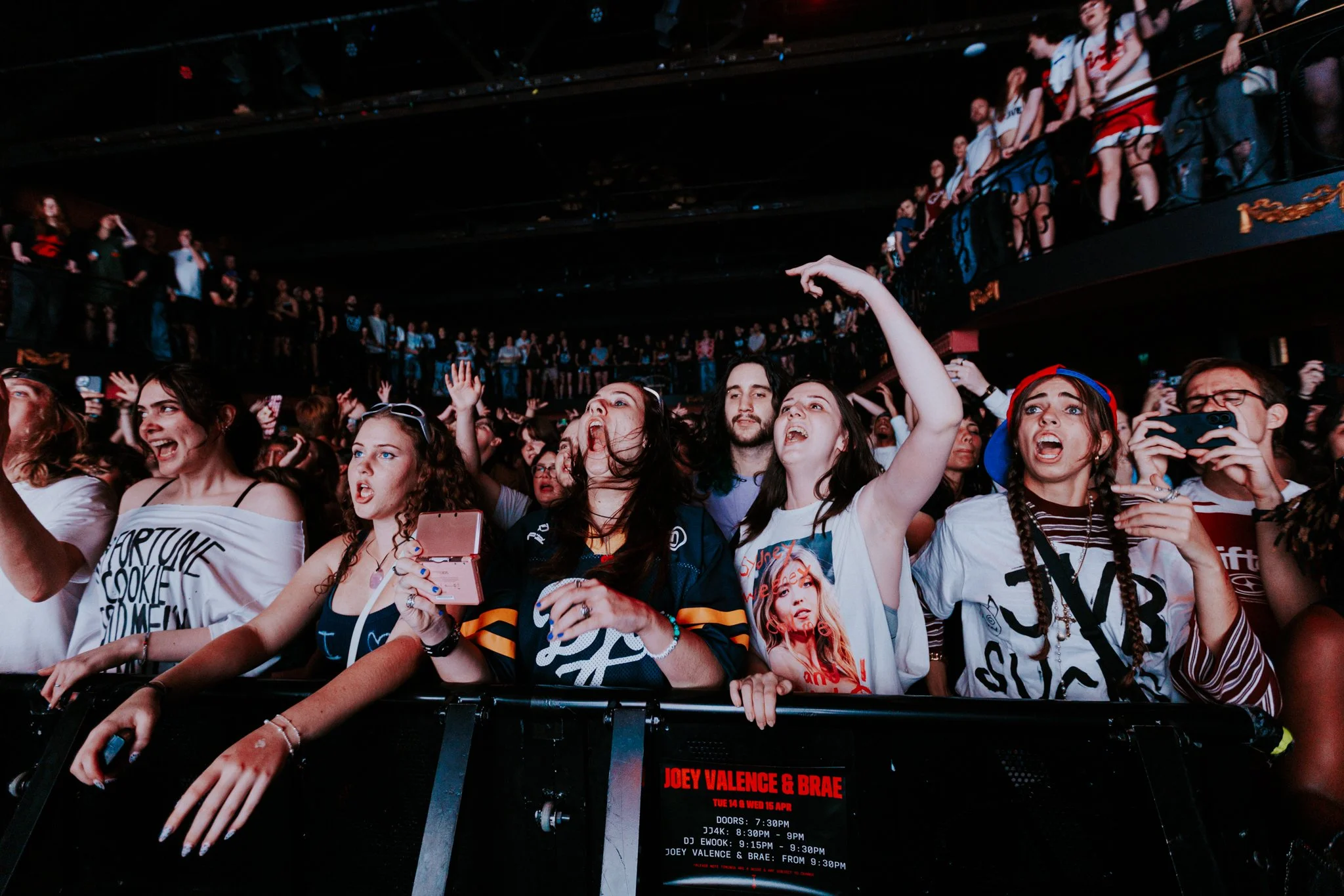 Joey Valence &amp; Brae at The Tivoli, Brisbane | 14 April 2026 | Credit: Sakina indrasumunar (@kindravision)