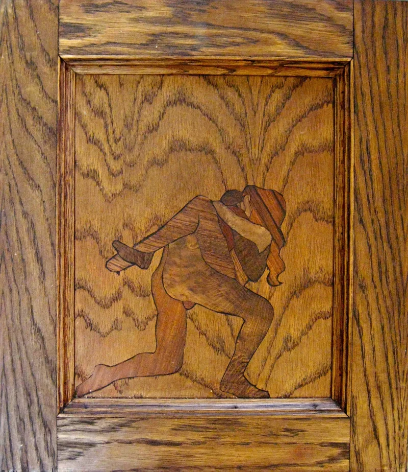  Golden Brown (detail 1)  
244 x 744 x 2.5cm 
Wood on panel 
2004 (Saatchi
Gallery collection)
  More images  