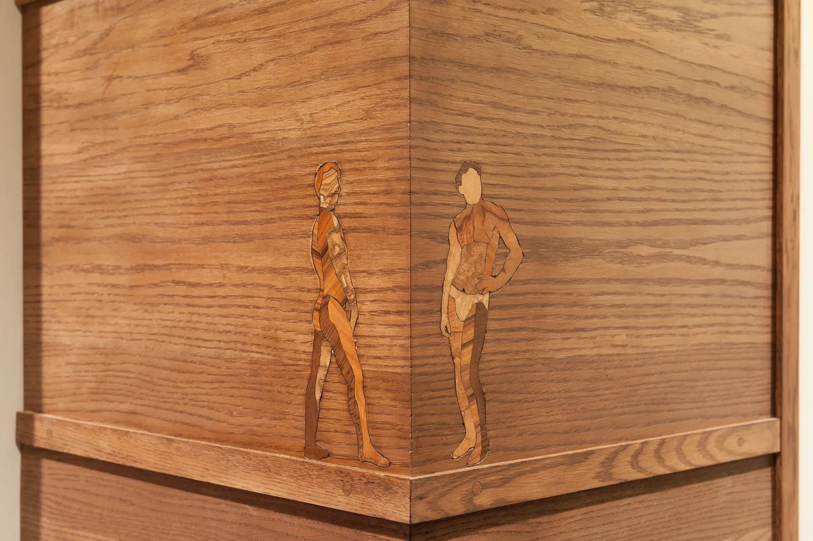  Love Lane (detail 2)  
Dimensions variable 
Wood veneers on panel 
2010, 
Town Hall Artworks commission,  curated by Arts Admin 