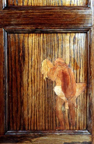  Golden Brown (detail 2)  
244 x 744 x 2.5cm 
Wood on panel 
2004 (Saatchi
Gallery collection)
  More images  