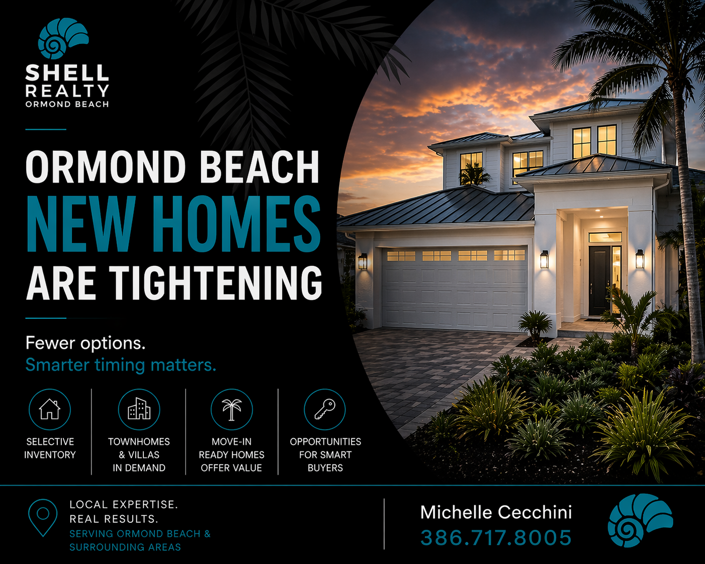 Why New Construction Inventory Is Tightening in Ormond Beach