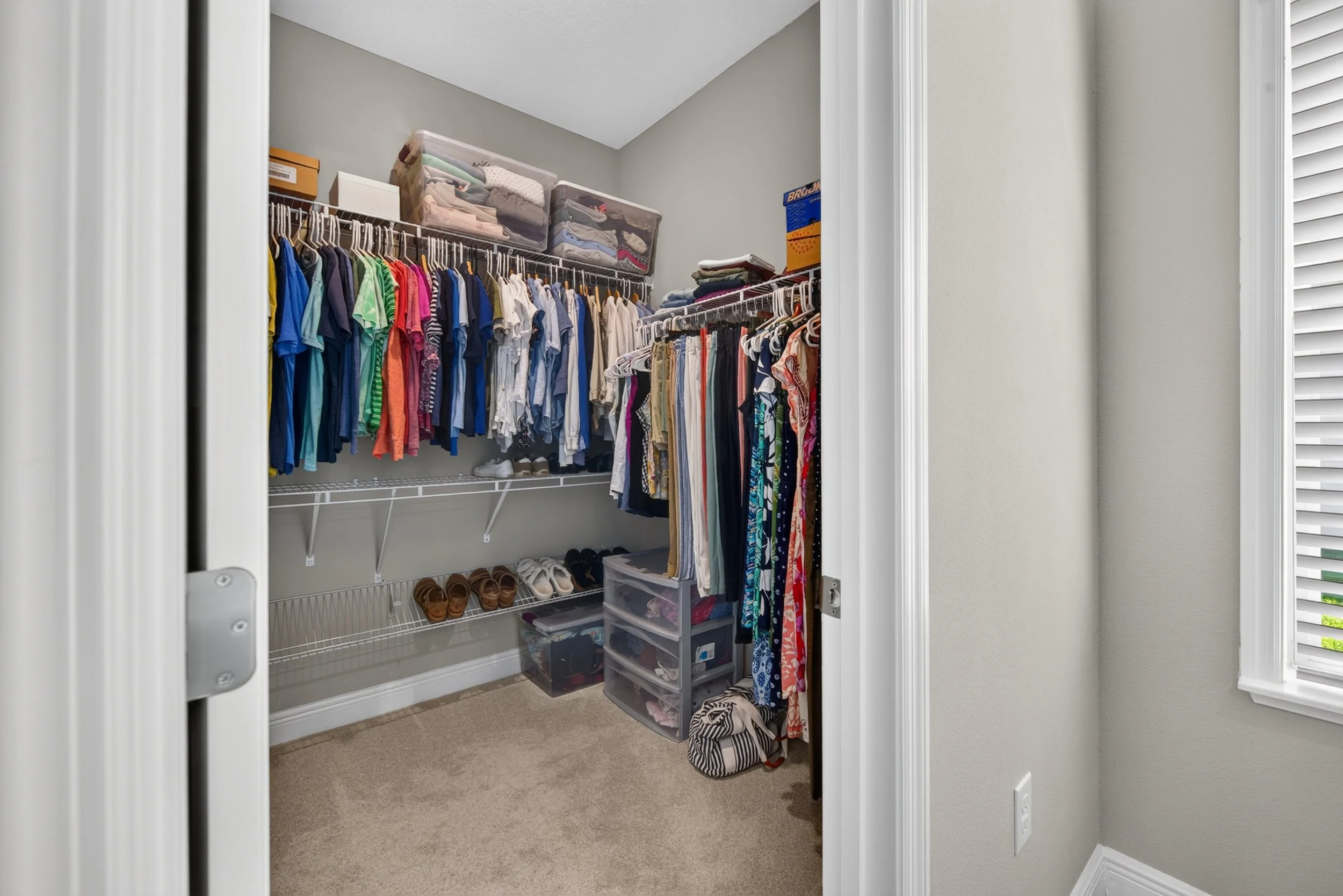 Primary closet 