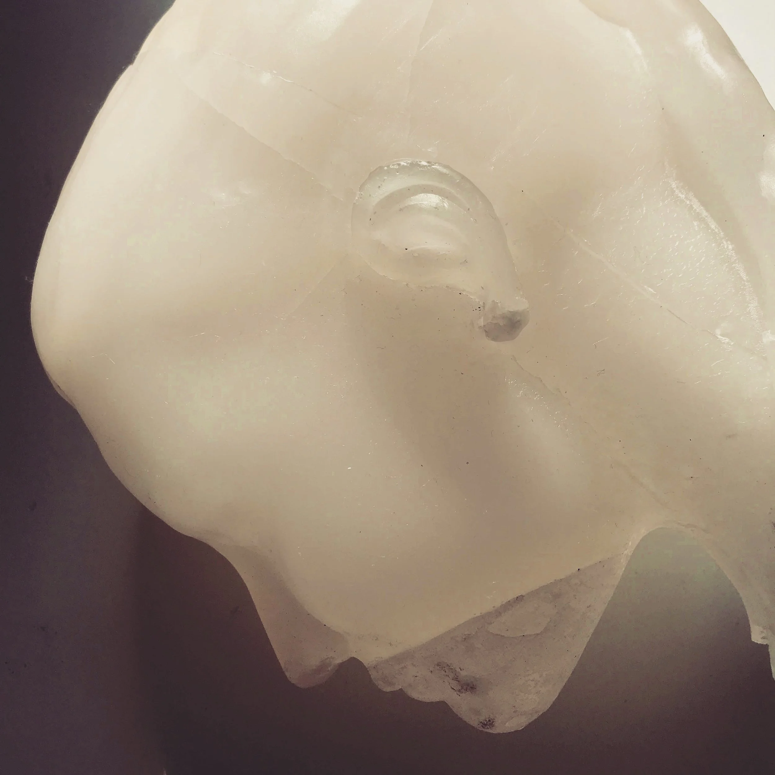 Introspectie. Sculptuur van Belgisch kunstenaar Martine Jansen