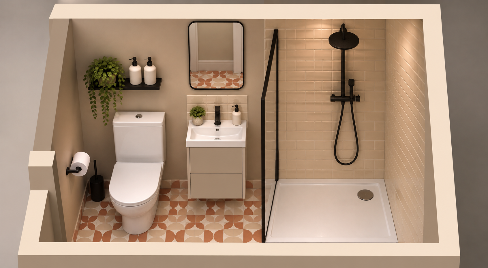Ensuite toilet
