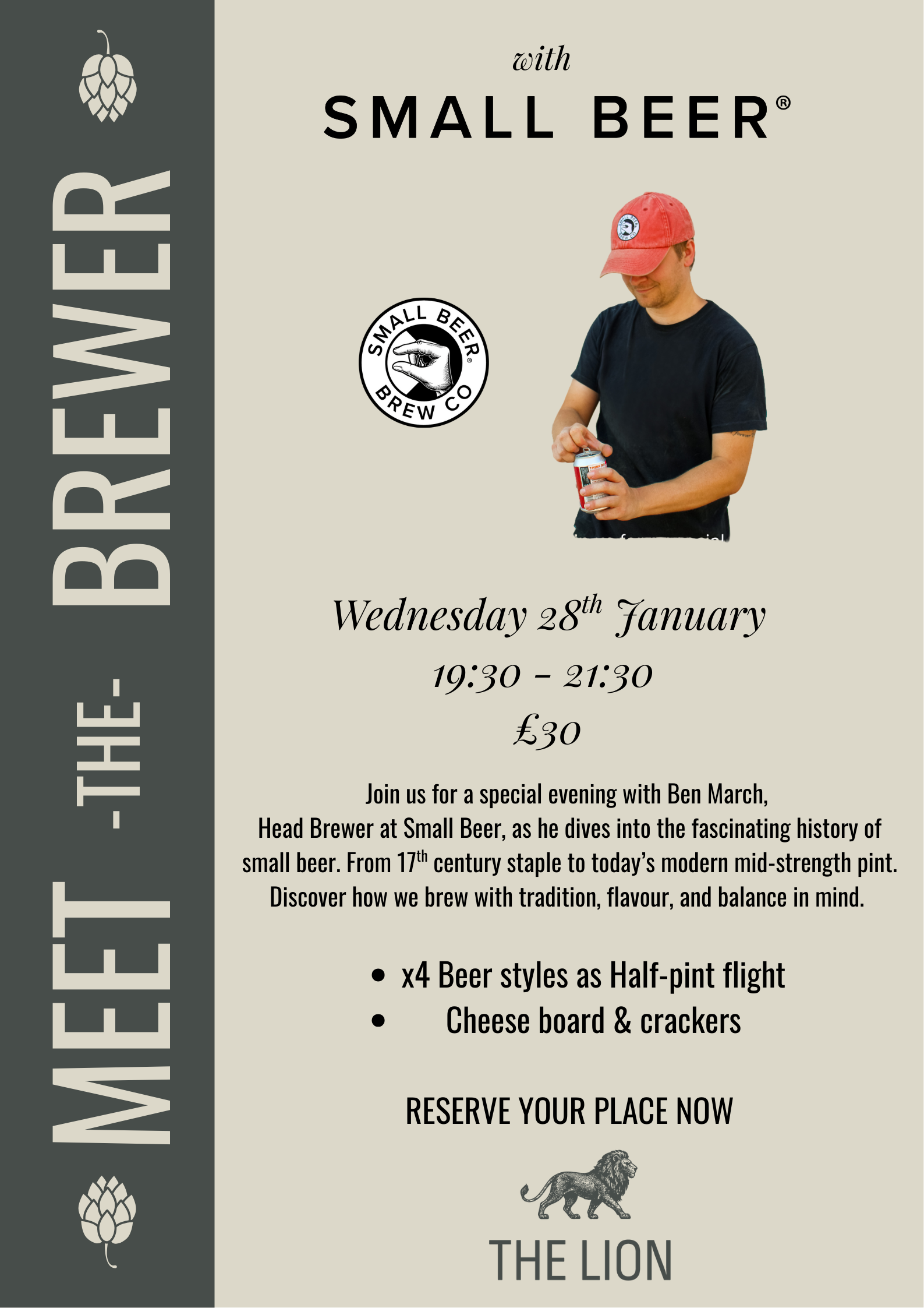 Meet The Brewer - Small Beer