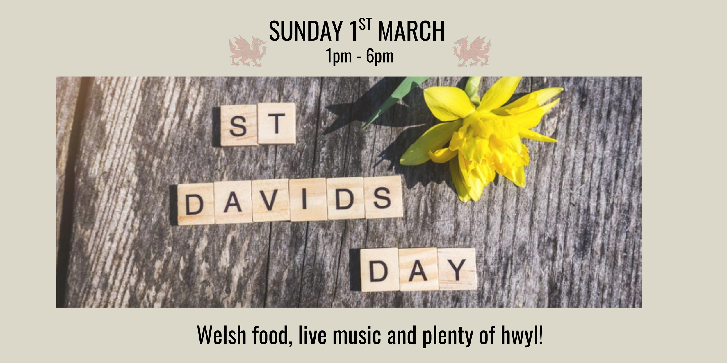 St Davids Day - 1st March @The Lion