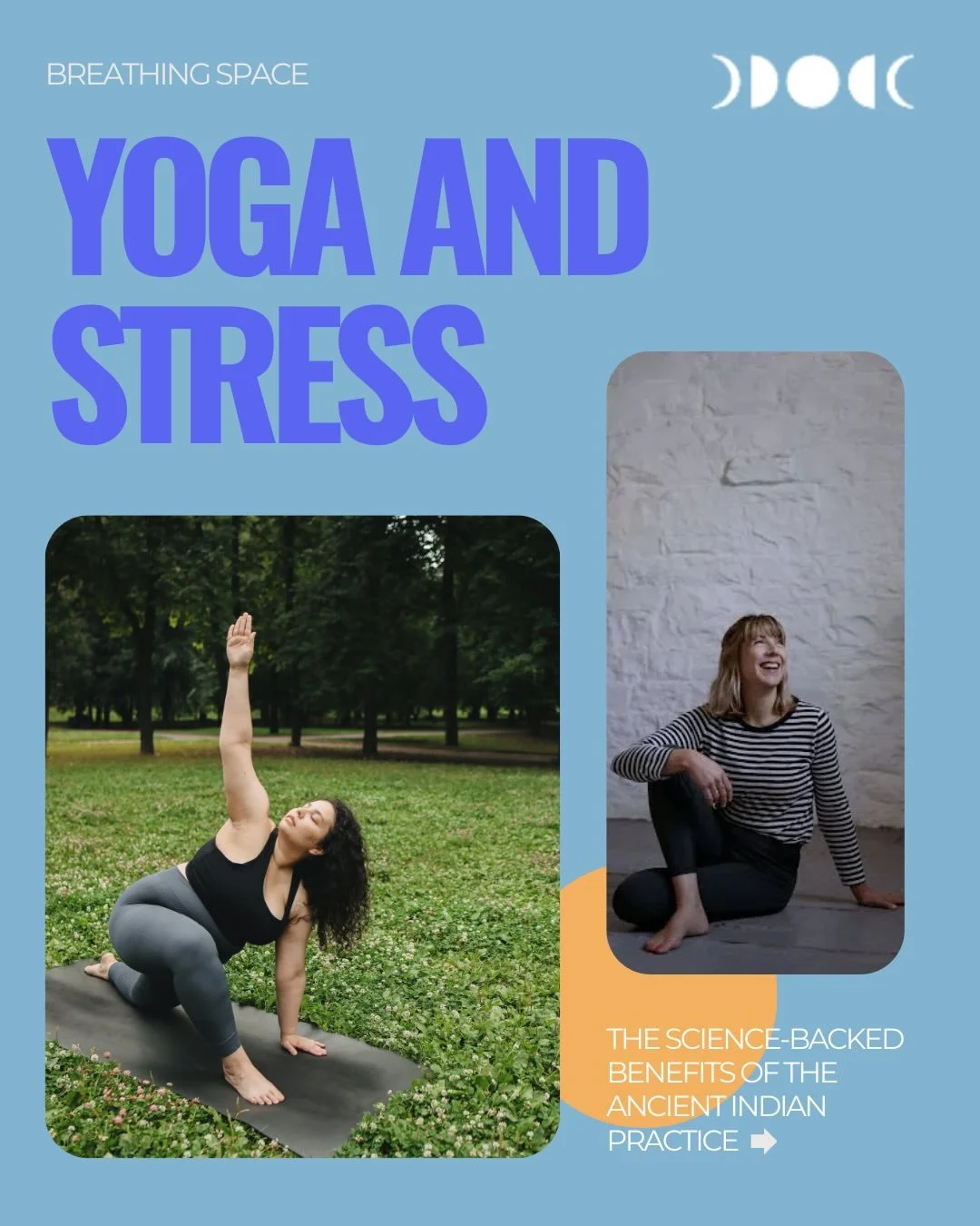 Save this for later, or share it with someone who could use a little more breathing space 🤍 Yoga isn&rsquo;t just about flexibility.
It works directly with your nervous system, helping to lower stress hormones, improve sleep and build emotional resi