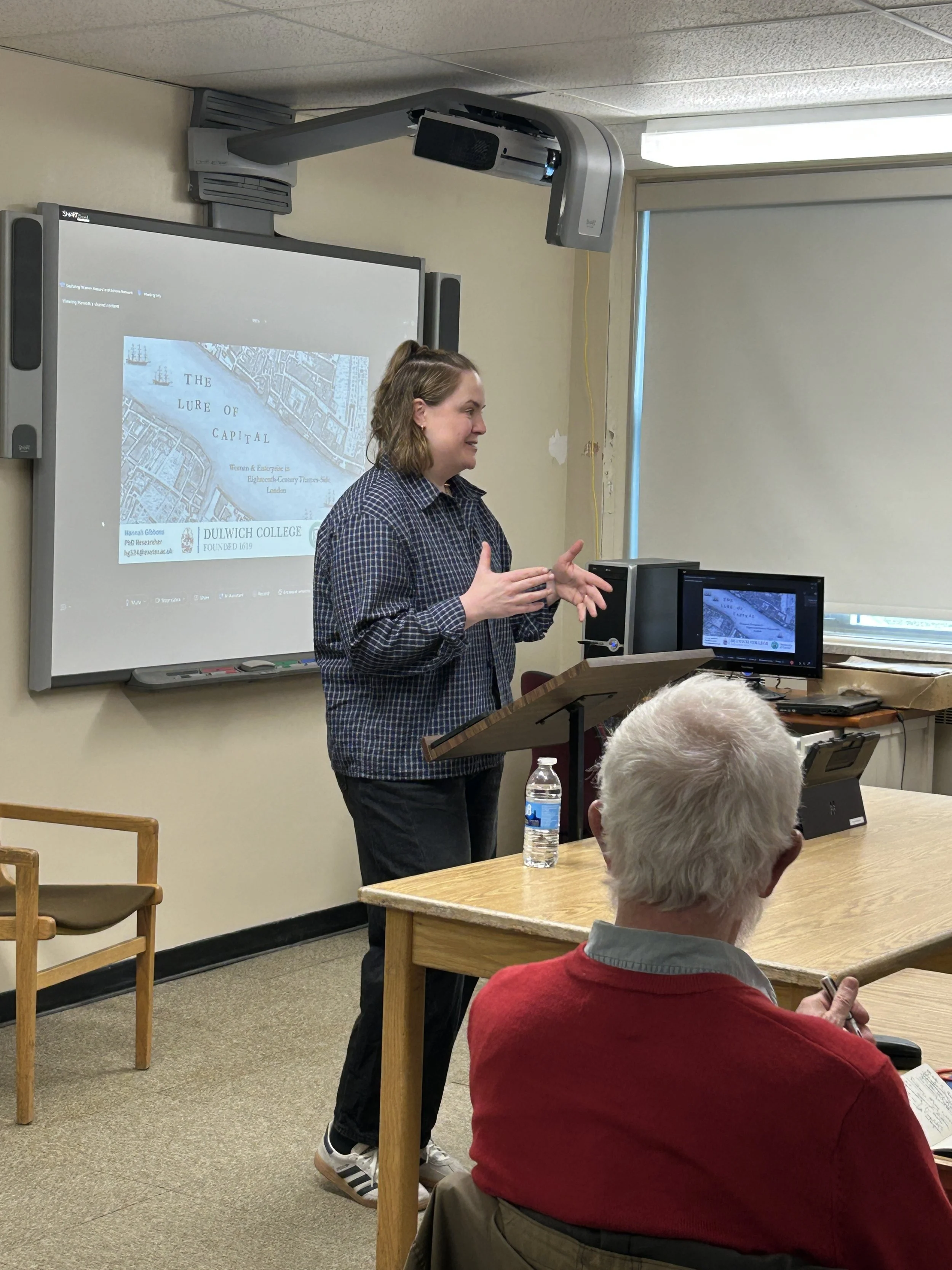 Hannah Gibbons (University of Exeter) on May 1.