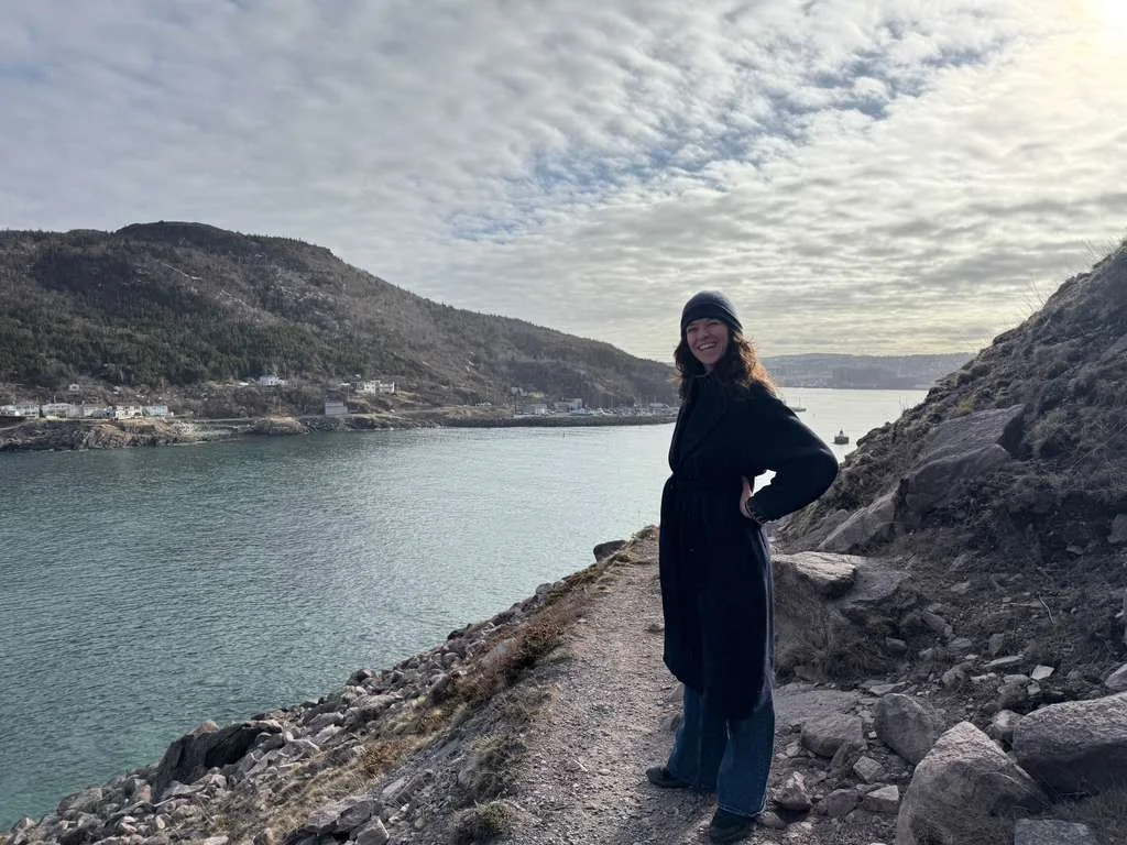 Eliska at the narrows, St. John's Harbour.