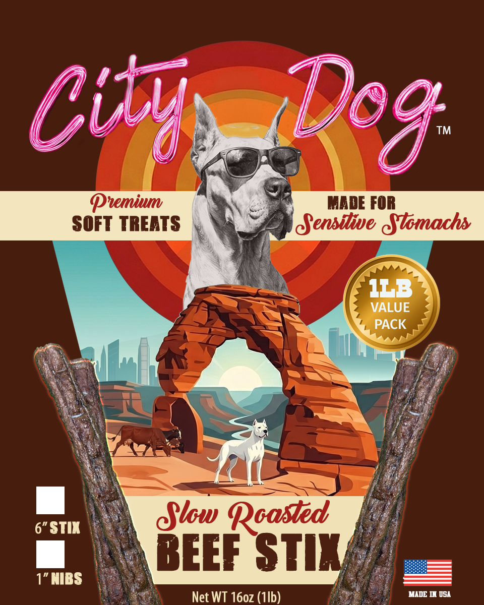 City Dog Slow Roasted Beef Stix