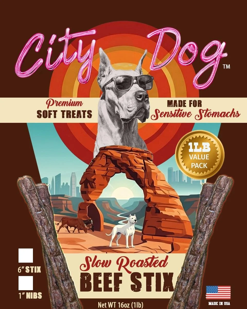 City Dog Slow Roasted Beef Stix now available to order!