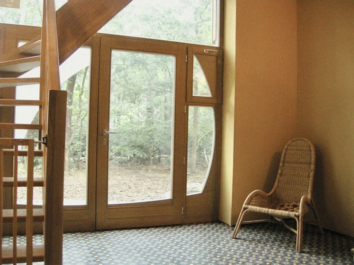 Architect Steven Dalving ecologisch interieur cementtegel Voordeur inkomhal.jpeg