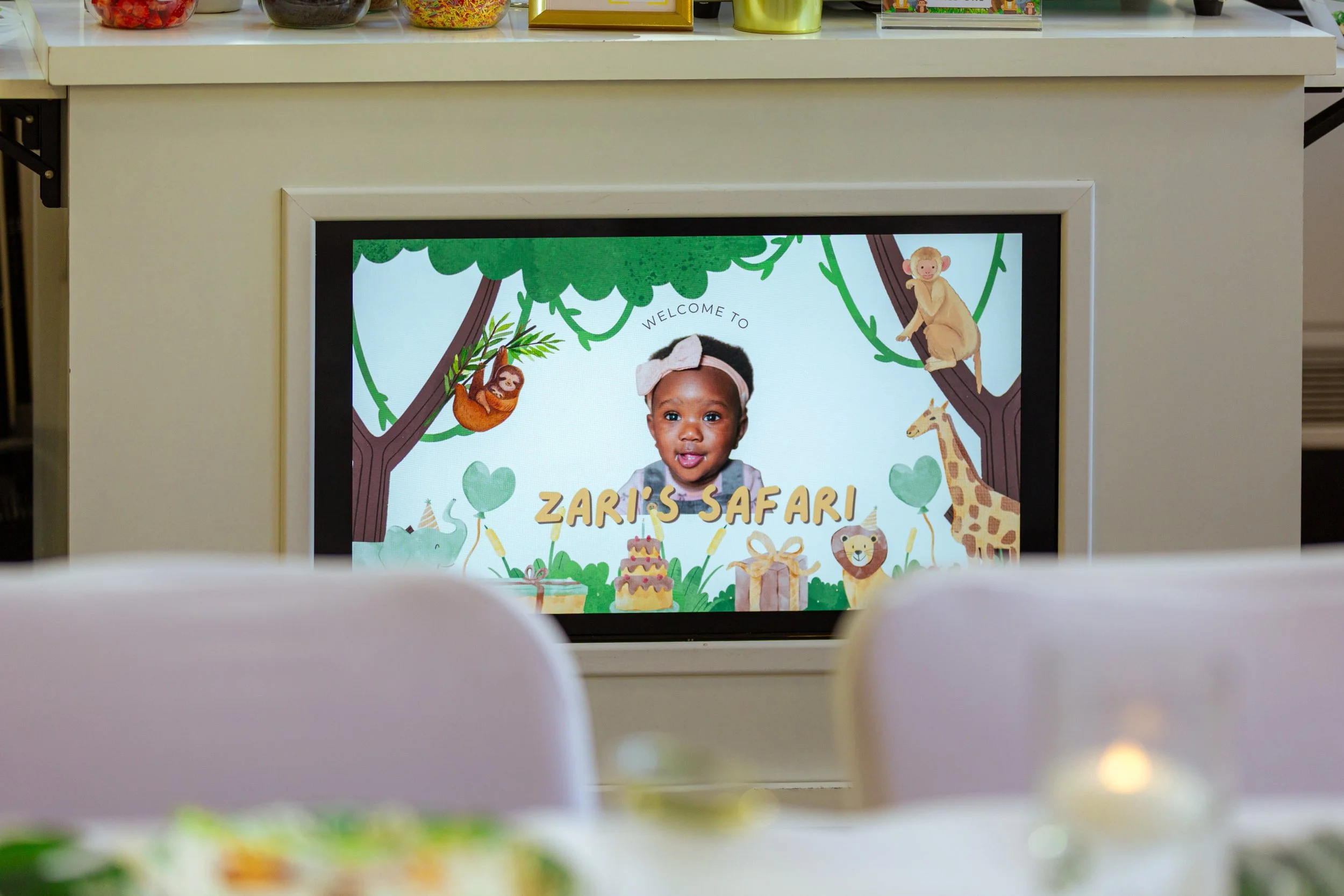 Pancake cart with custom picture