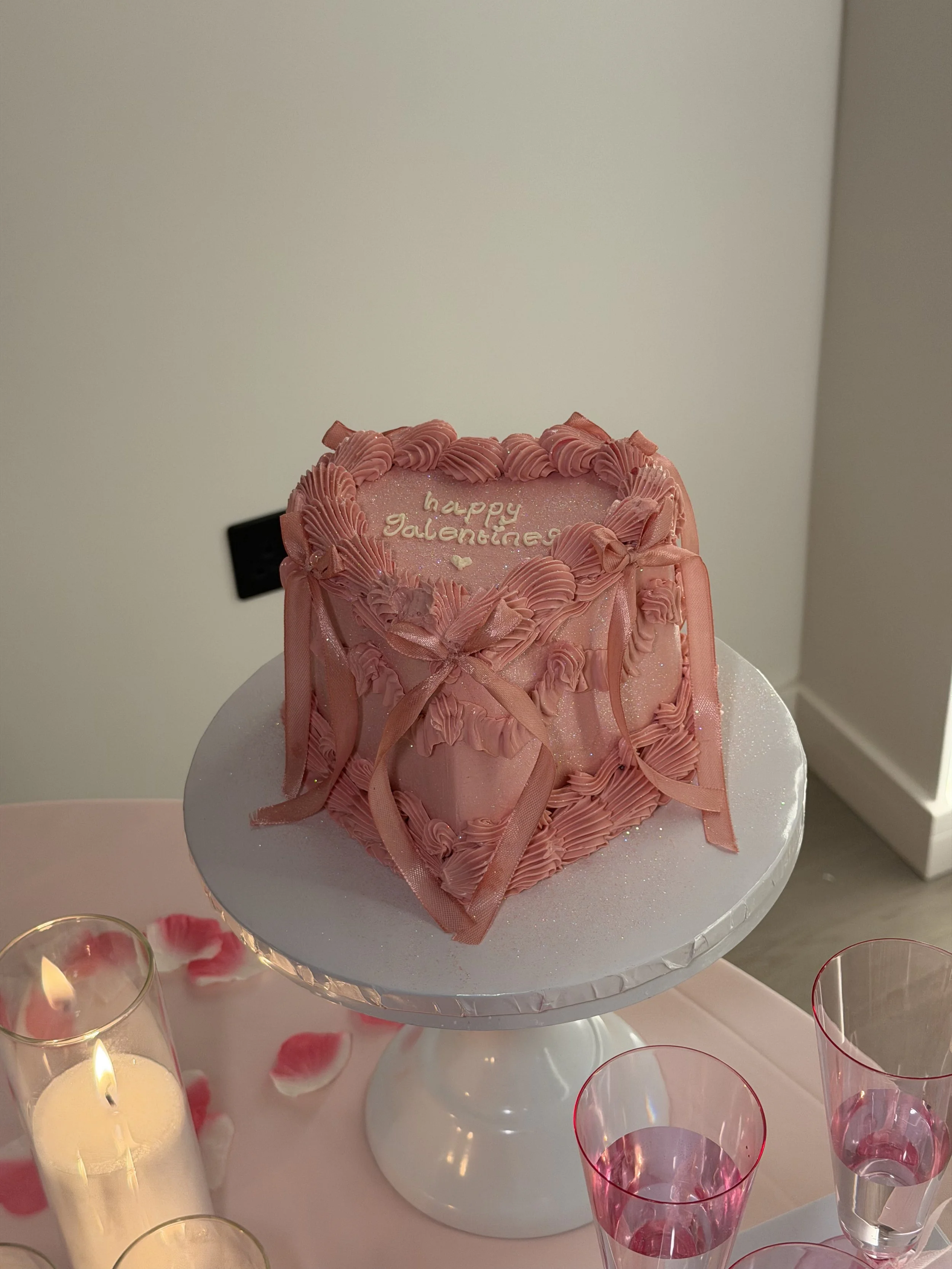 cake with candles