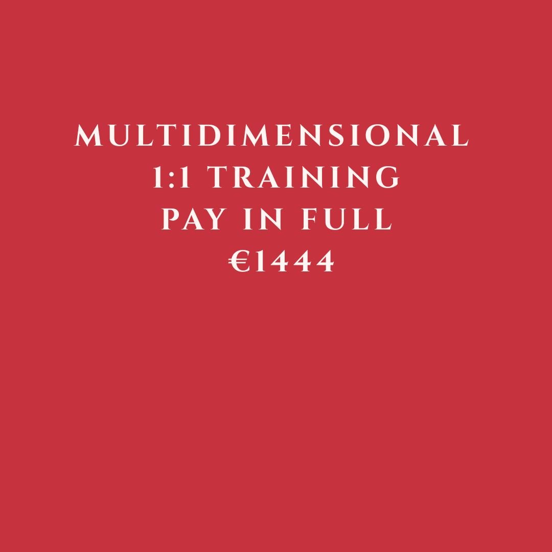 1:1 Training – Pay in Full