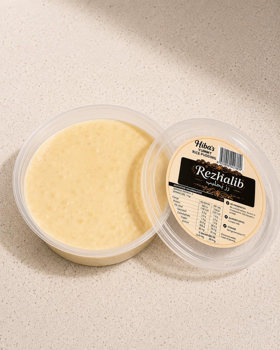 6 items of Hibas Rice Pudding