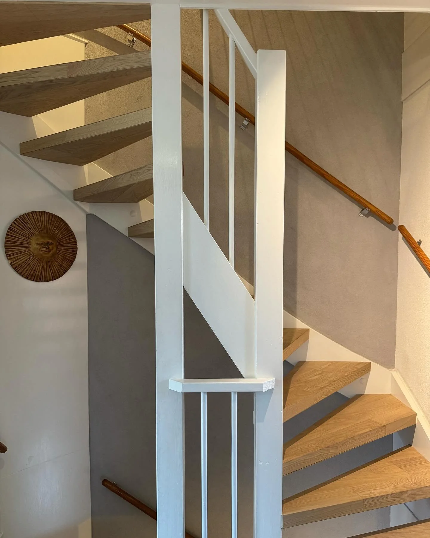 Traprenovatie met eiken parket.

#oak #stairs #parquet