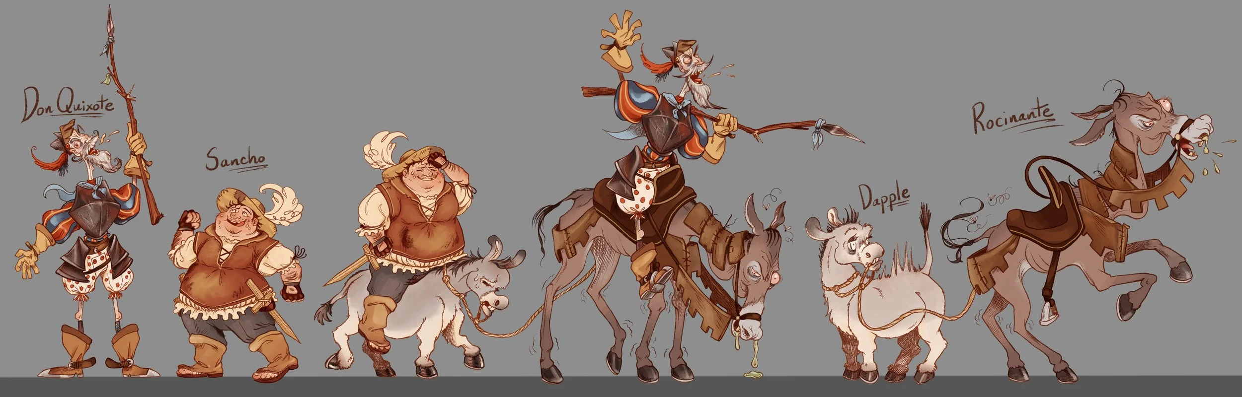 Don Quixote Style Adaptation