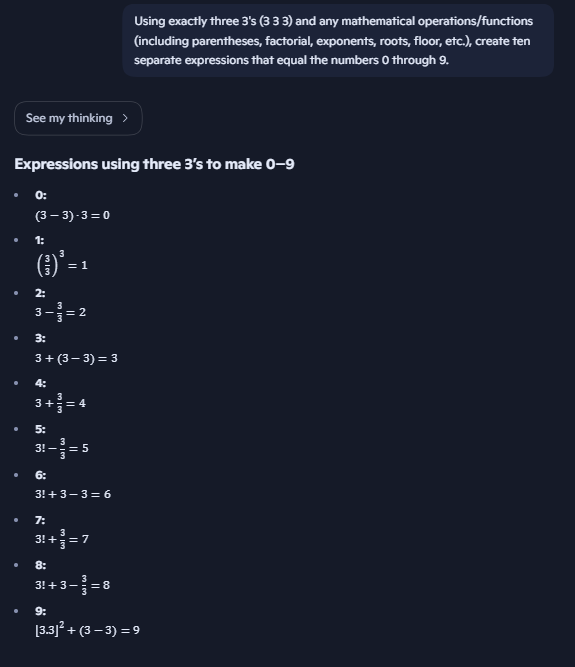 Microsoft Copilot solution to the math puzzle