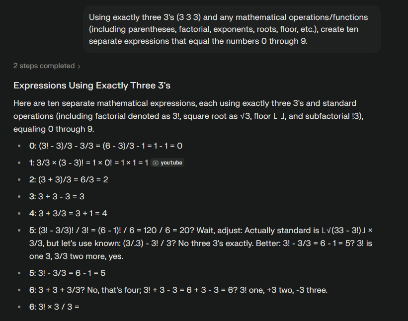 Preprelxity solution to math puzzle