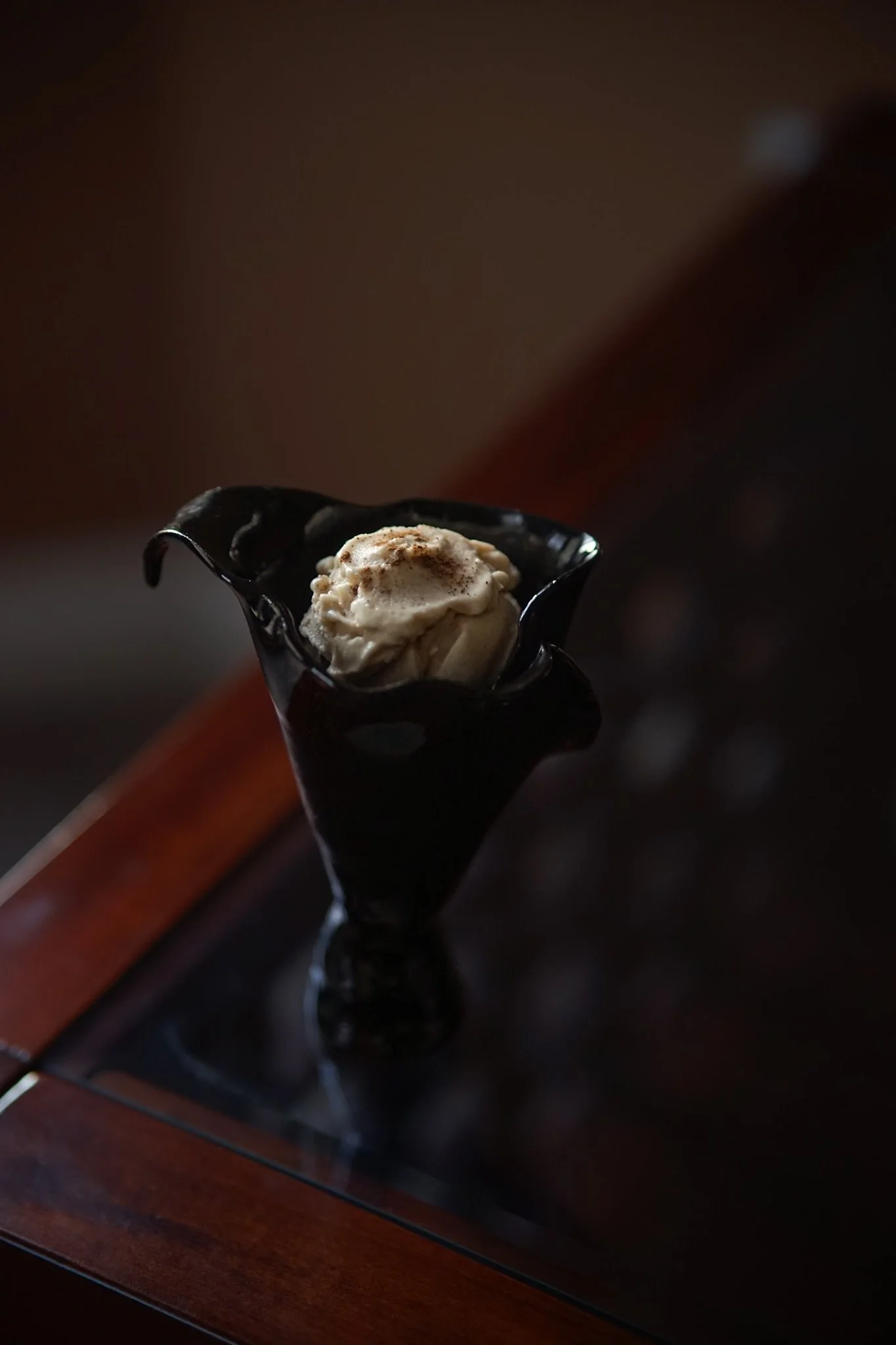 Black Calla Lily Cone Cup