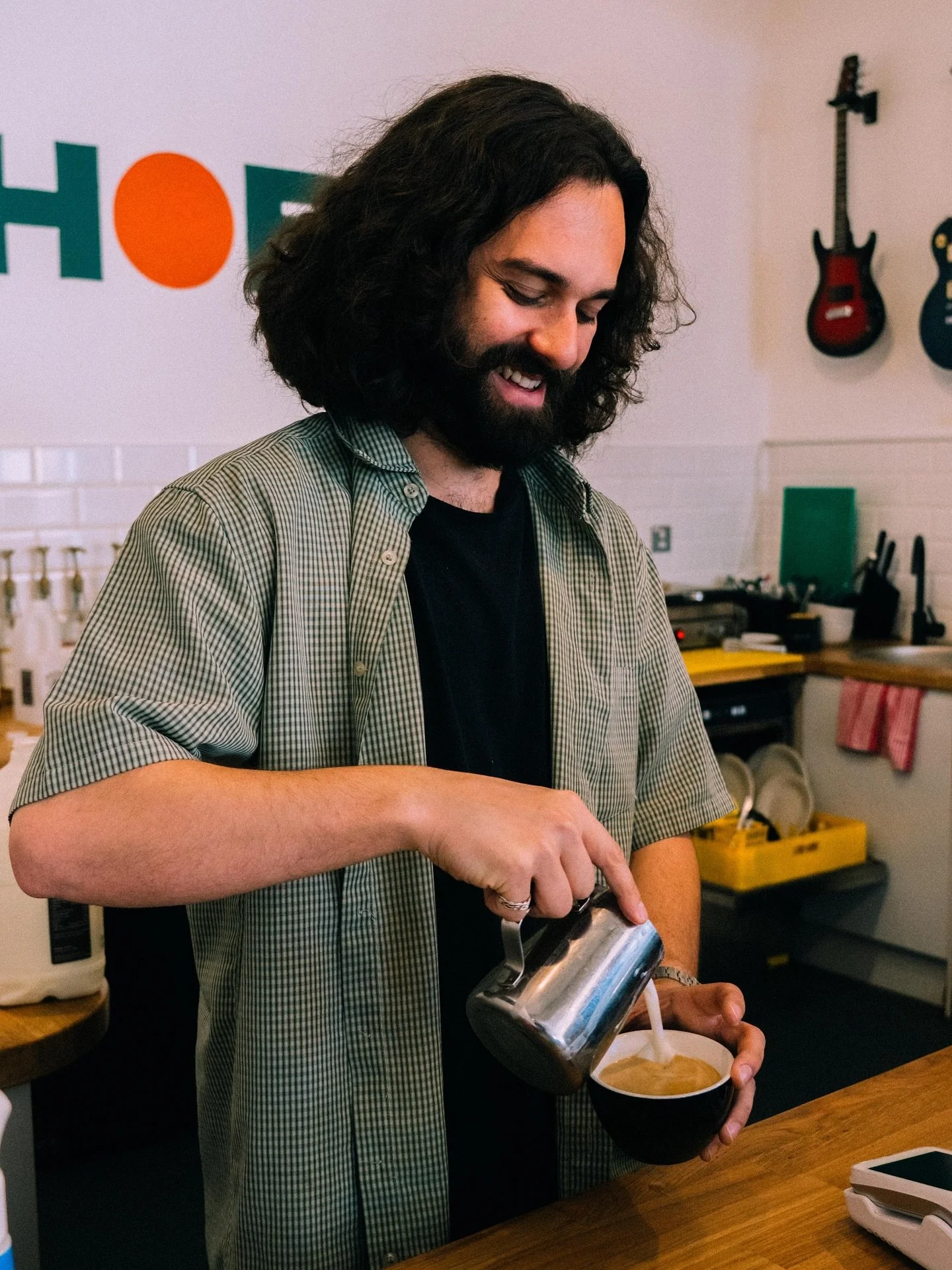 Wholesale Spotlight: Chorus Coffee
Tucked inside the cozy Bookshop on Bridge St, St Helens, Chorus Coffee blends great coffee with books, vinyl &amp; guitars.

Owner Sam&mdash;once part of the Two Brothers team, still brews our seasonal espresso, tra