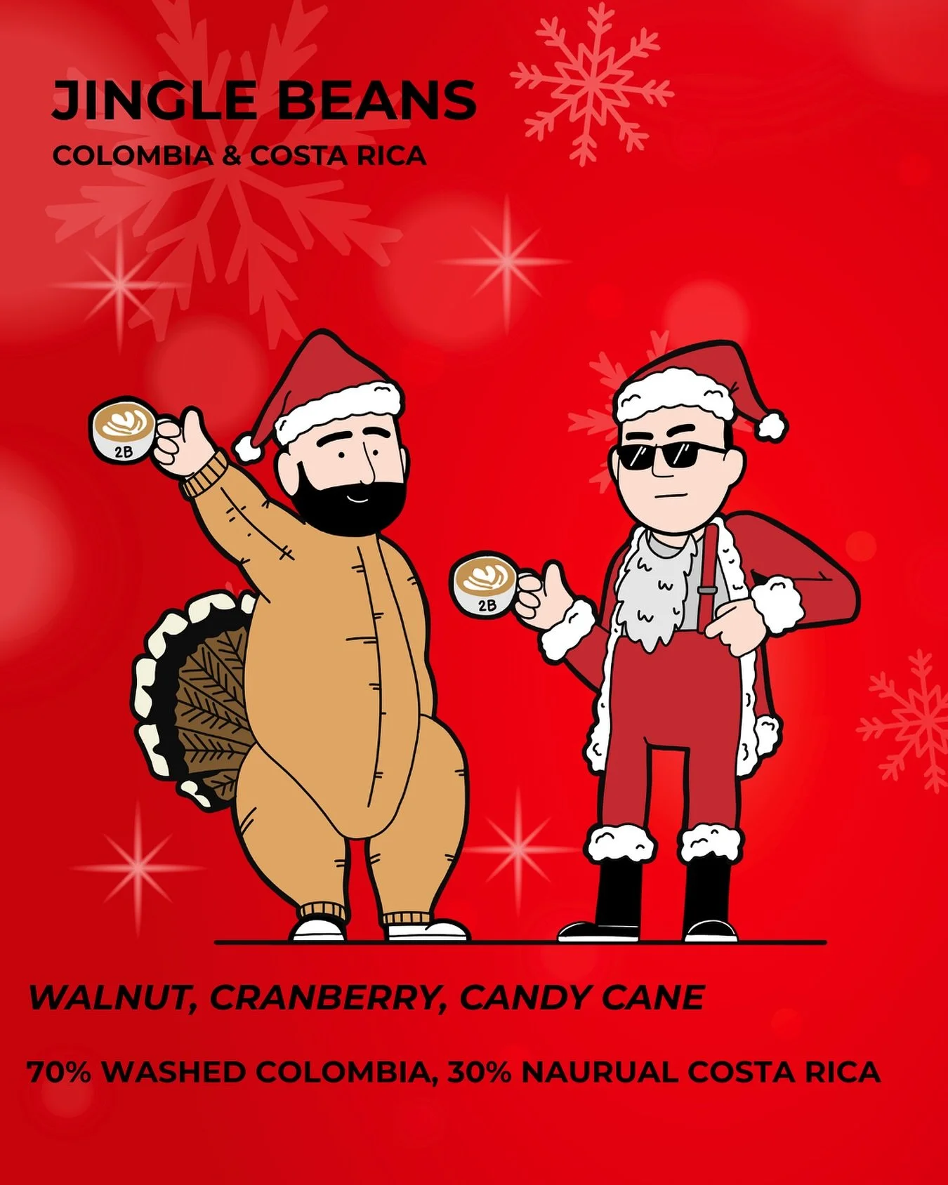 🎄🔥 JINGLE BEANS HAS LANDED 🔥🎄

Guess what&rsquo;s back?
Back again.
Jingle Beans.
Tell ya friends.

Our limited-edition festive blend has returned &mdash; and it&rsquo;s bringing the chaos of Christmas in the best possible way.

Think walnut warm