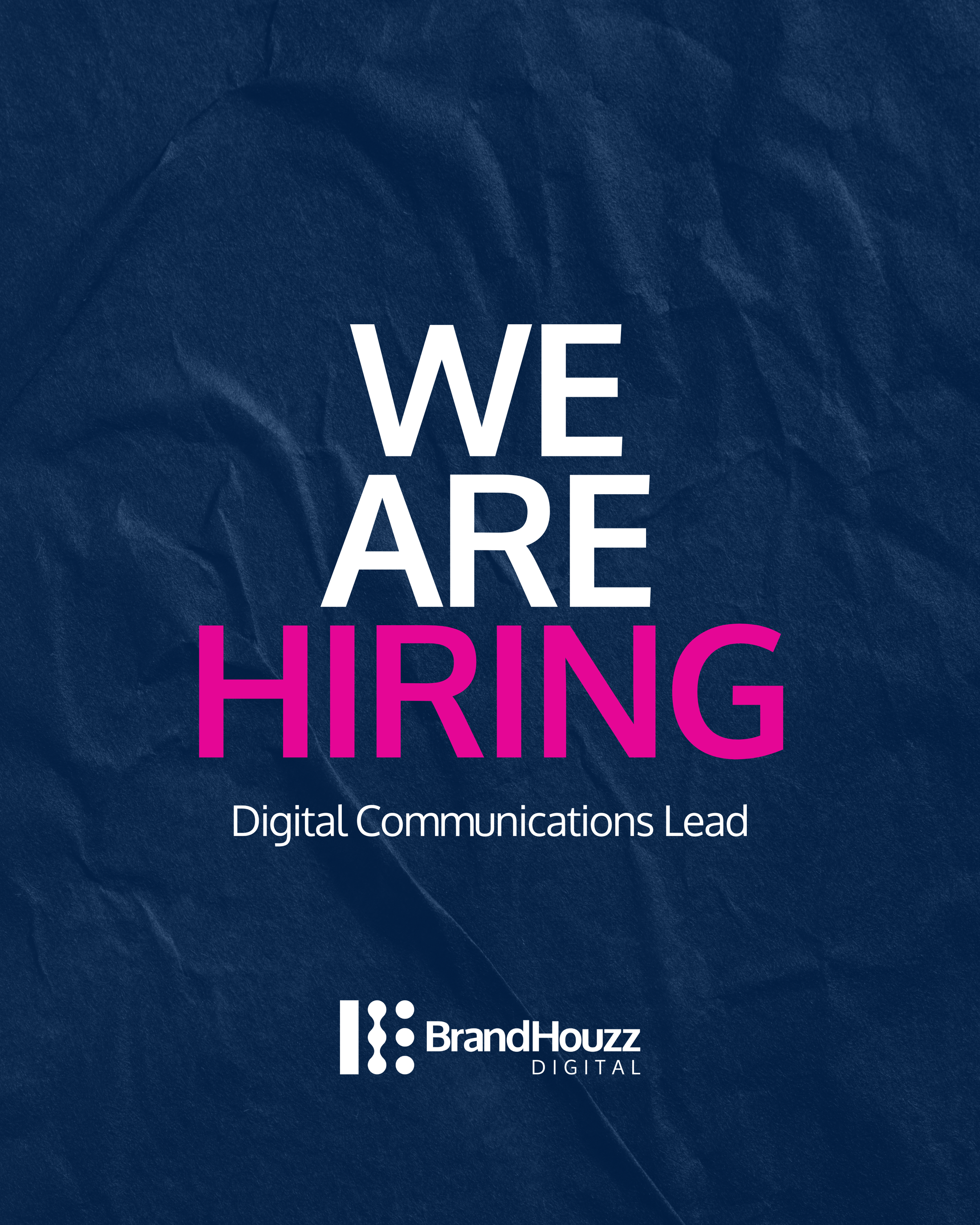 We Are Hiring: Digital Marketing Content Executive