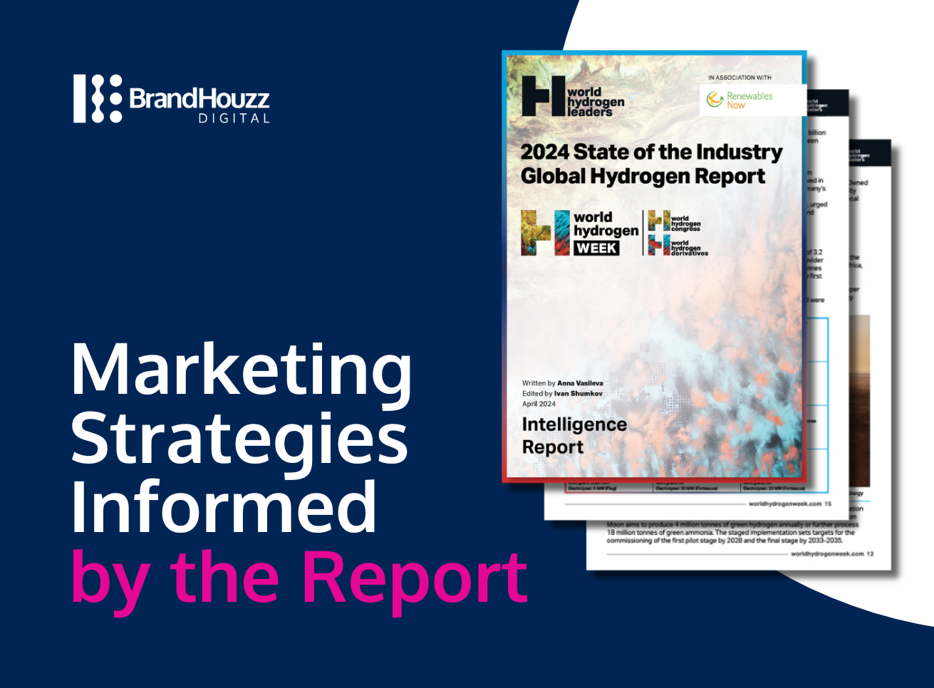 Craft effective marketing strategies using insights of the “2024 State of the Industry Global Hydrogen Report”&nbsp;