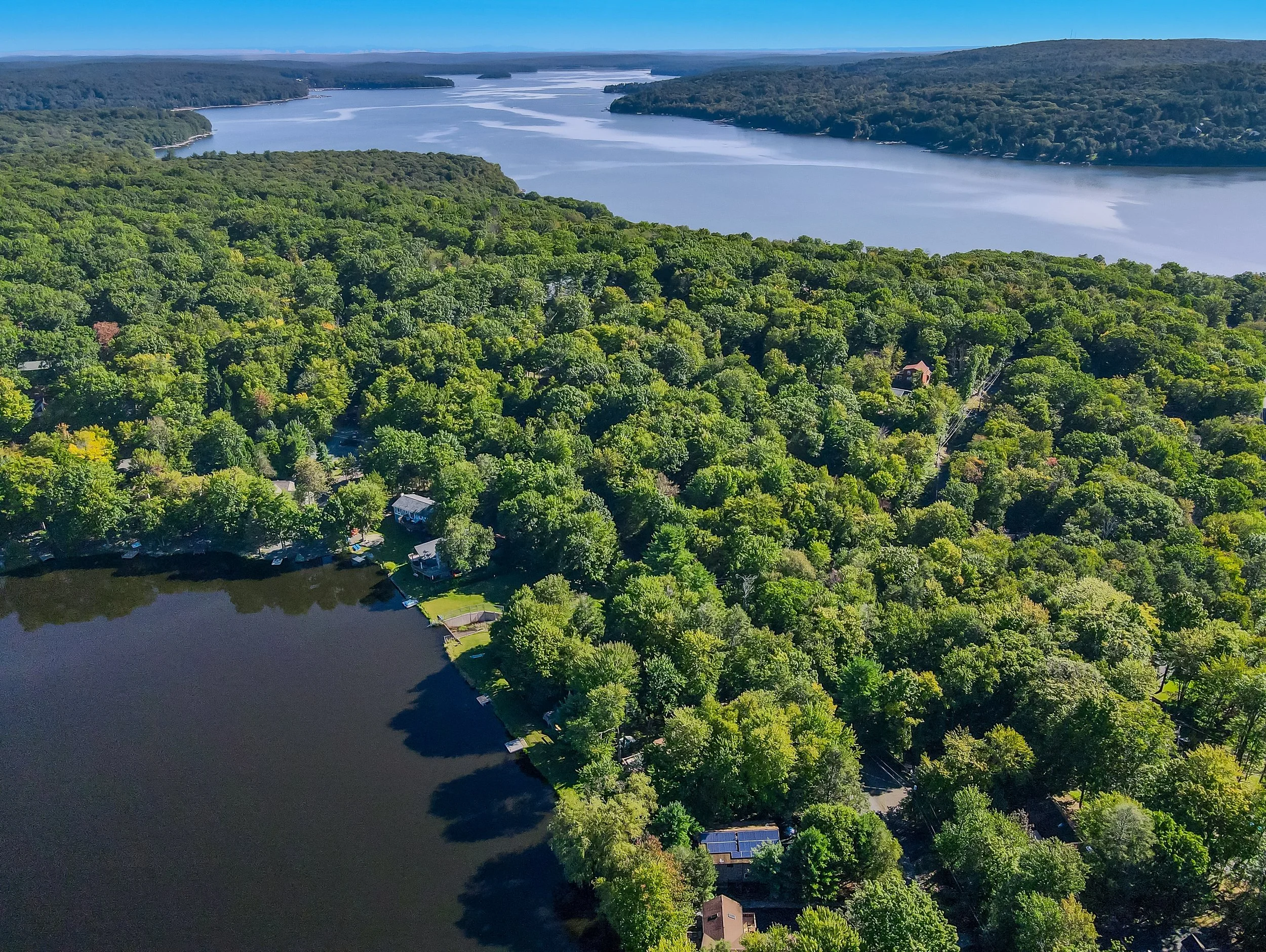 Deer Lake with Lake Wallenpaupack in view.jpg
