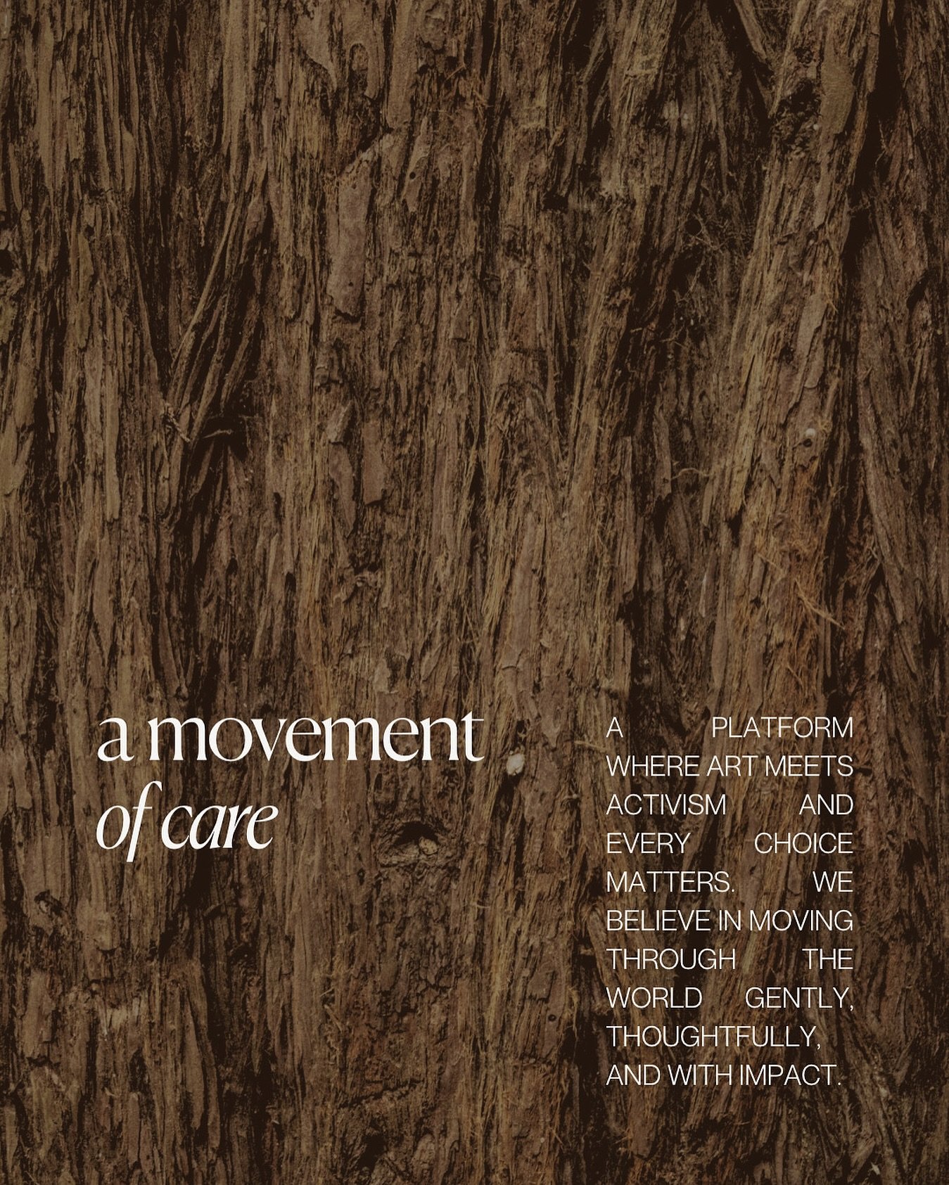 We believe creativity is powerful ✨

And it can be even more powerful when it&rsquo;s rooted in care, community, and conscious action.

We&rsquo;re not following the typical profit-first model. Instead, we&rsquo;re designing a business that puts arti