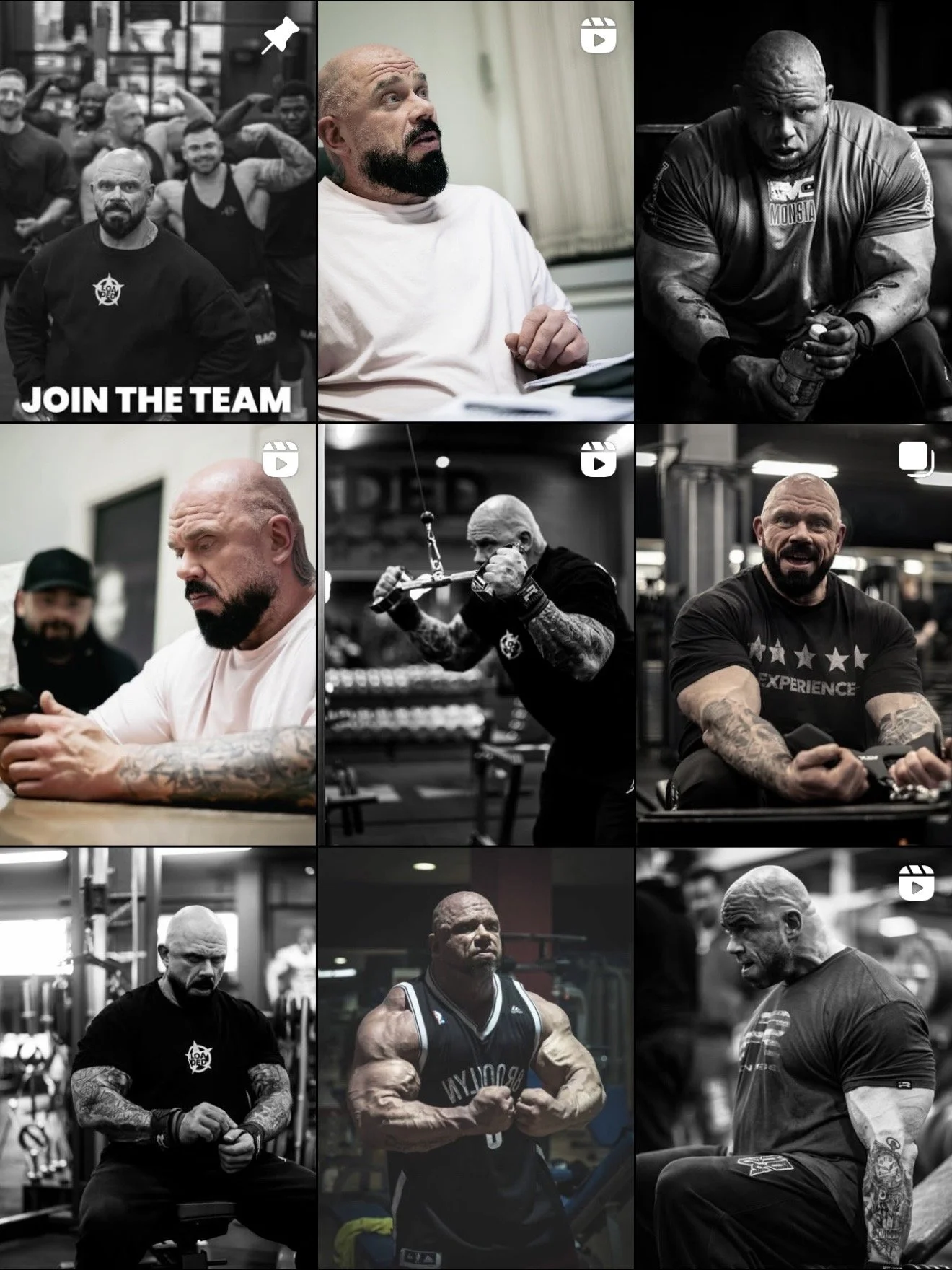Jari Bull Mentula Instagram feed Namu Creationsin some-yhteistyön jälkeen — ALL IN -somepaketti