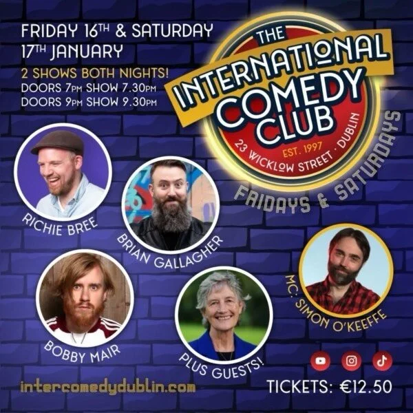 Dublin friends 😄 If you&rsquo;re around tonight at 7pm, I&rsquo;ll be doing a guest spot at the @theintercomedy (tickets in their bio)✨I won&rsquo;t actually be disguised as Catherine Connolly&hellip; unless anyone wants me to?