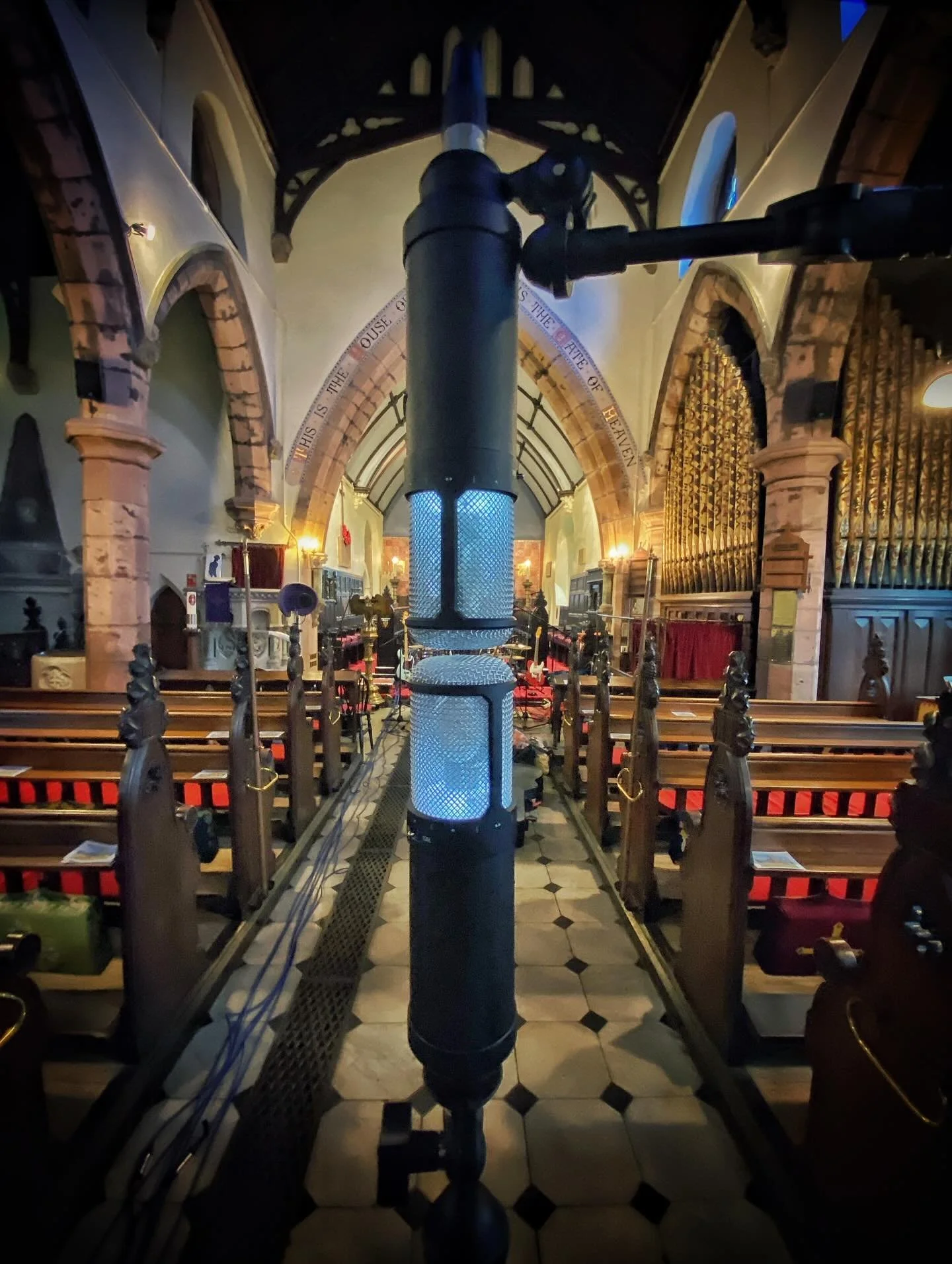 Natural Ambiance, can&rsquo;t beat it #uaudio #api #church