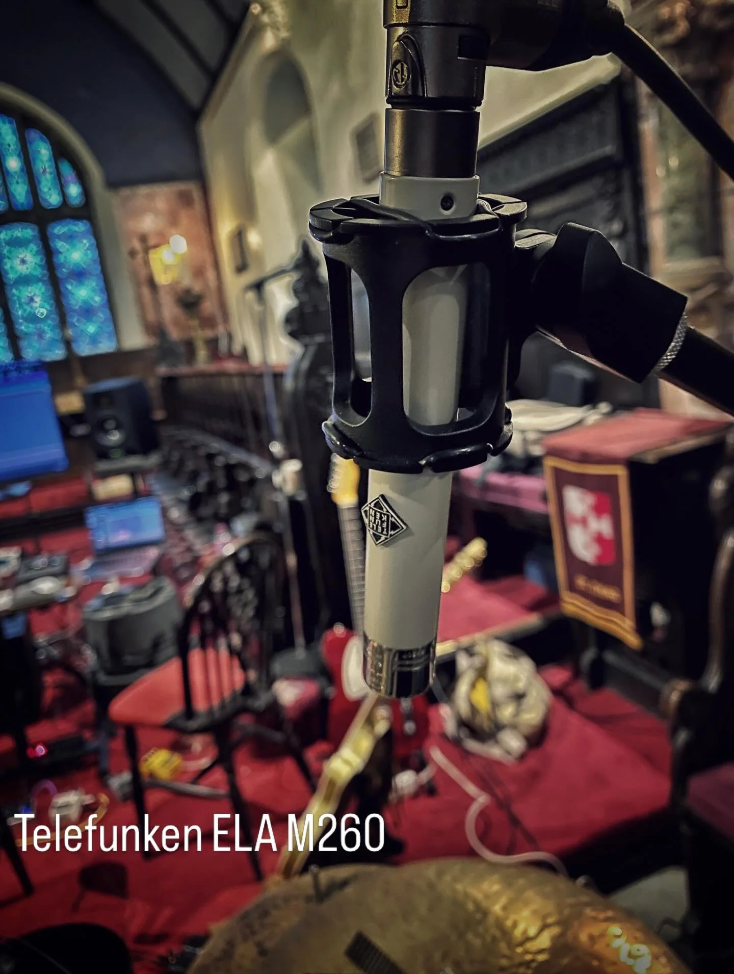 Loving the Telefunken M260 on drum overheads, they sound finished with no EQ #telefunken #microphone #protools #dwdrums
