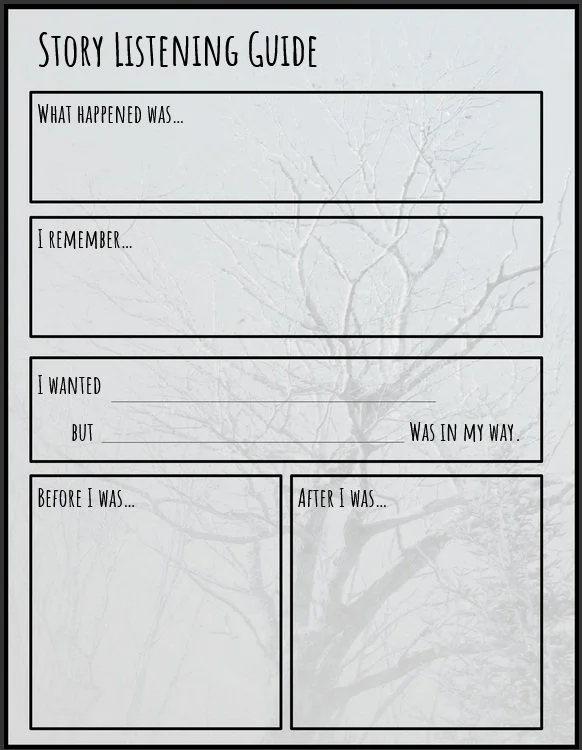 Story Listening Worksheet