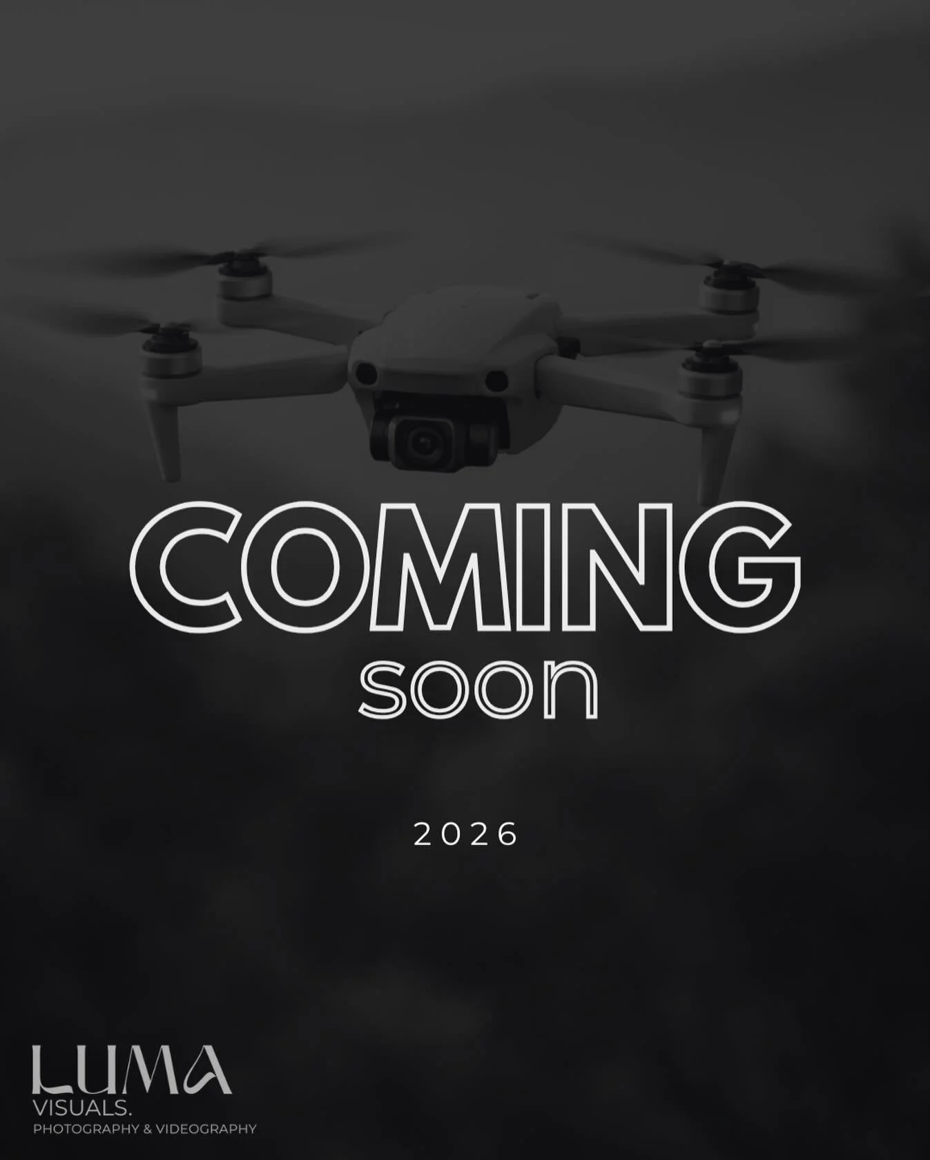 Something special is coming soon to Luma Visuals 📷 

Watch this space.

##photography #videography #contentcreator #djimini5pro