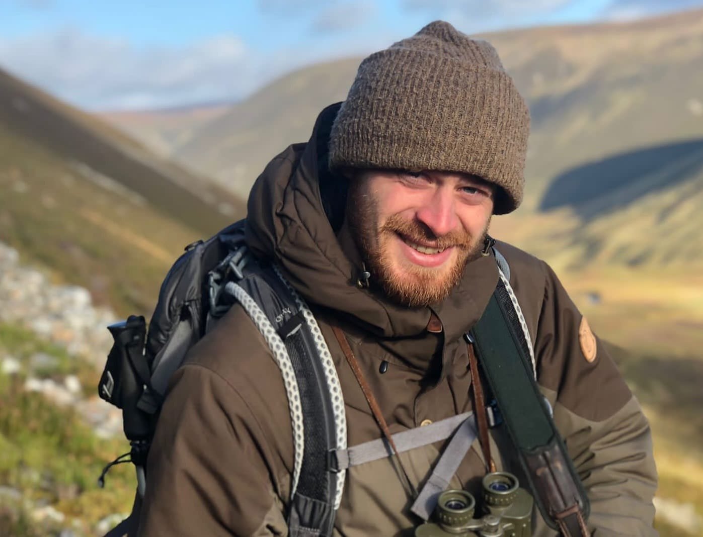 Portrait de Simon Tossens, le photographe animalier et paysager.