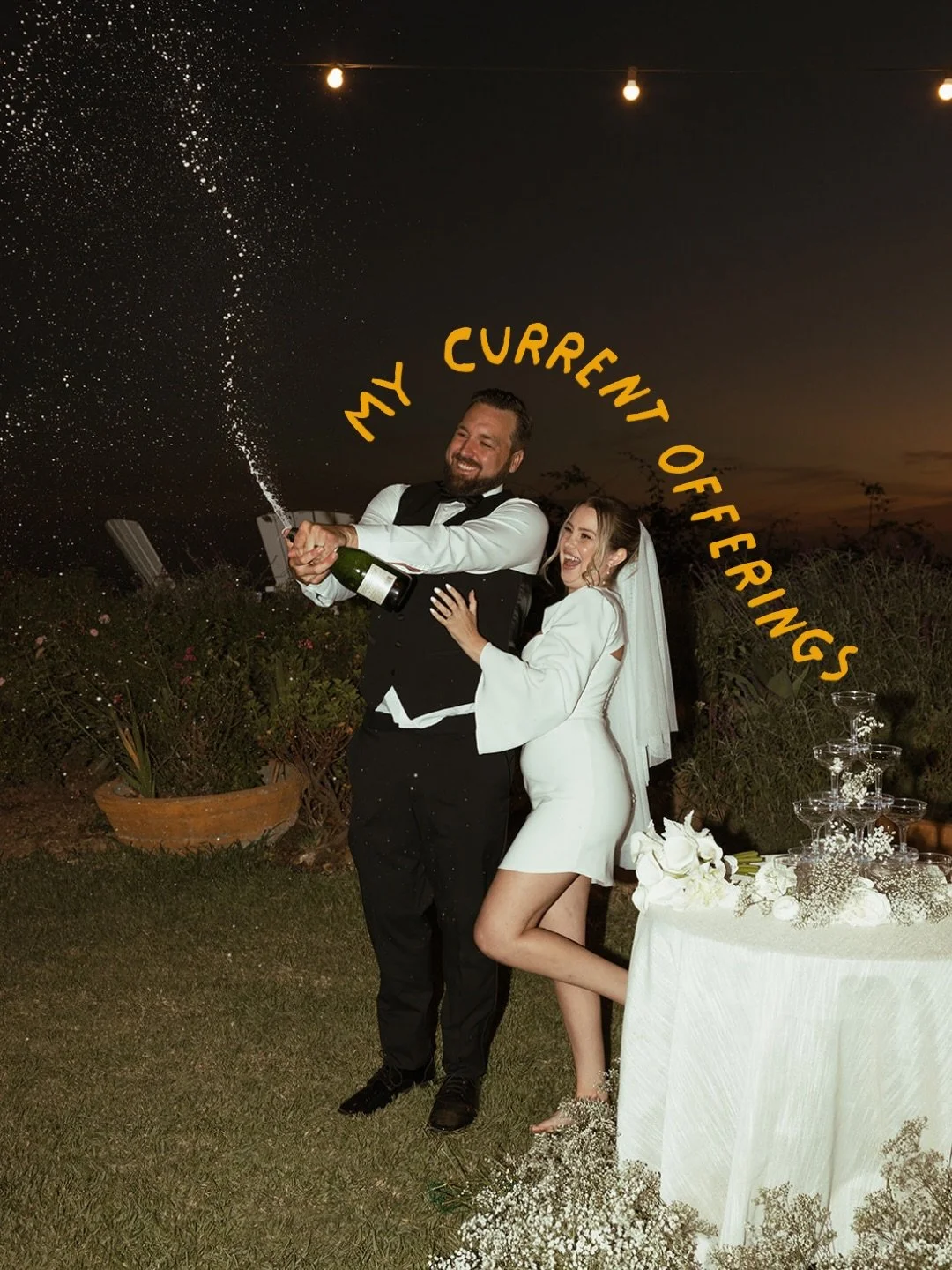 📀CURRENT OFFERINGS📀 

(See website for full offerings)

Wedding Rager lvl 1
-home movie 
-full day coverage
-story session
-second videographer 
-online film gallery
-secret level(extra day of coverage)

Wedding Rager lvl 2
-home movie 
-full day c