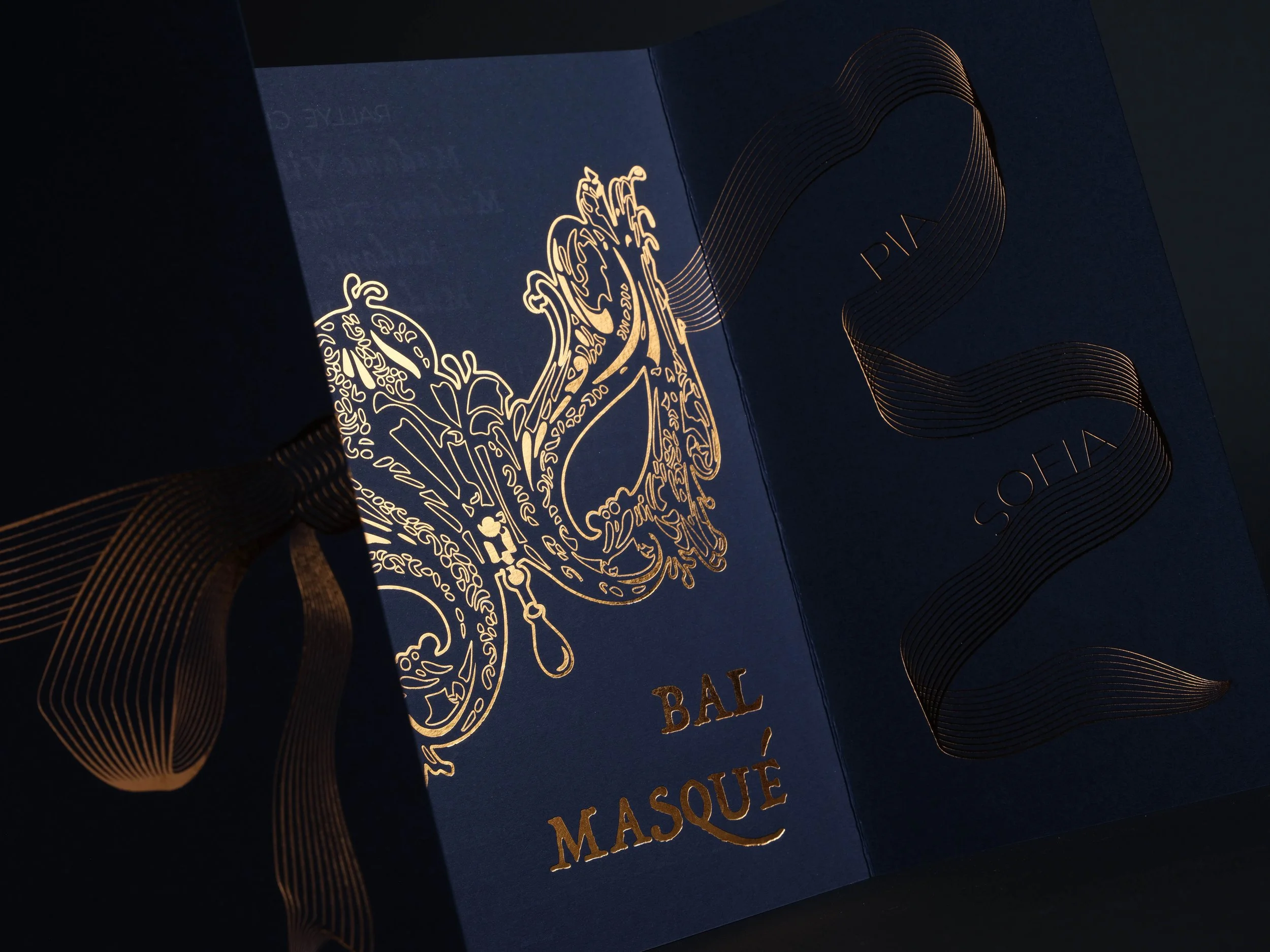 Invitation Bal Masqué