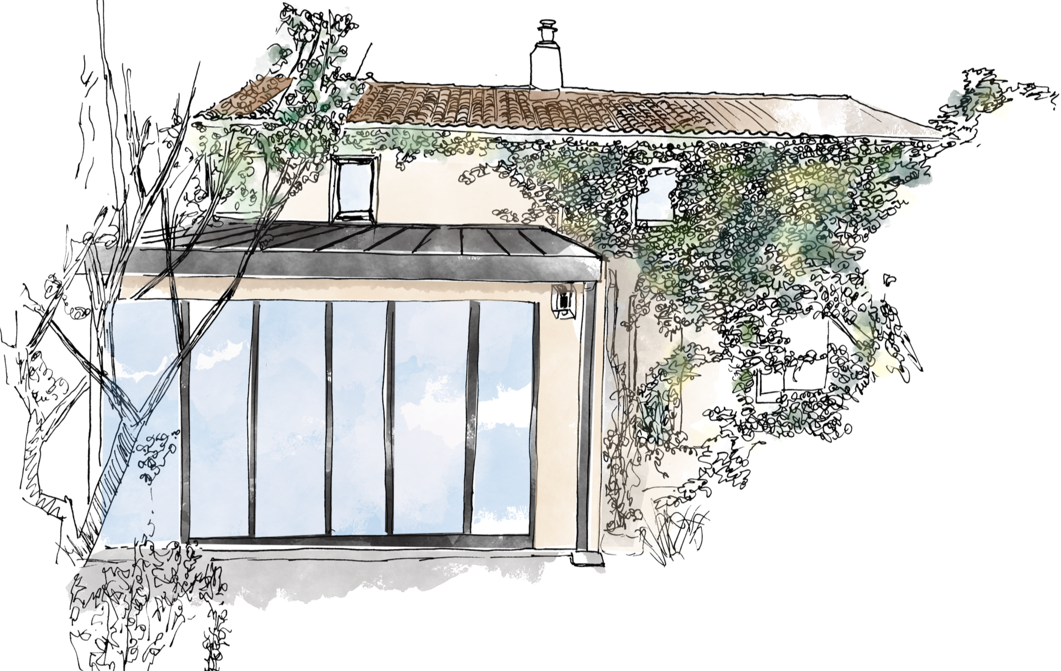 extension d'une maison ancienne