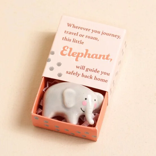 Tiny Matchbox Ceramic Elephant.jpeg