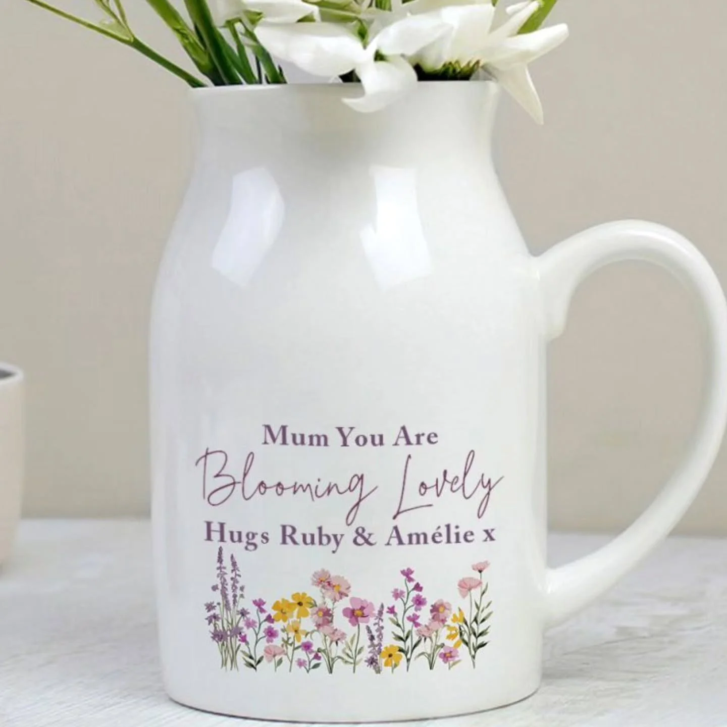 create a personalised keepsake for mother's day...

order soonest to guarantee delivery in time for the 15th march 🌸

#mothersdaygifts #personalisedgift #flowervase #keepsake #giftshop